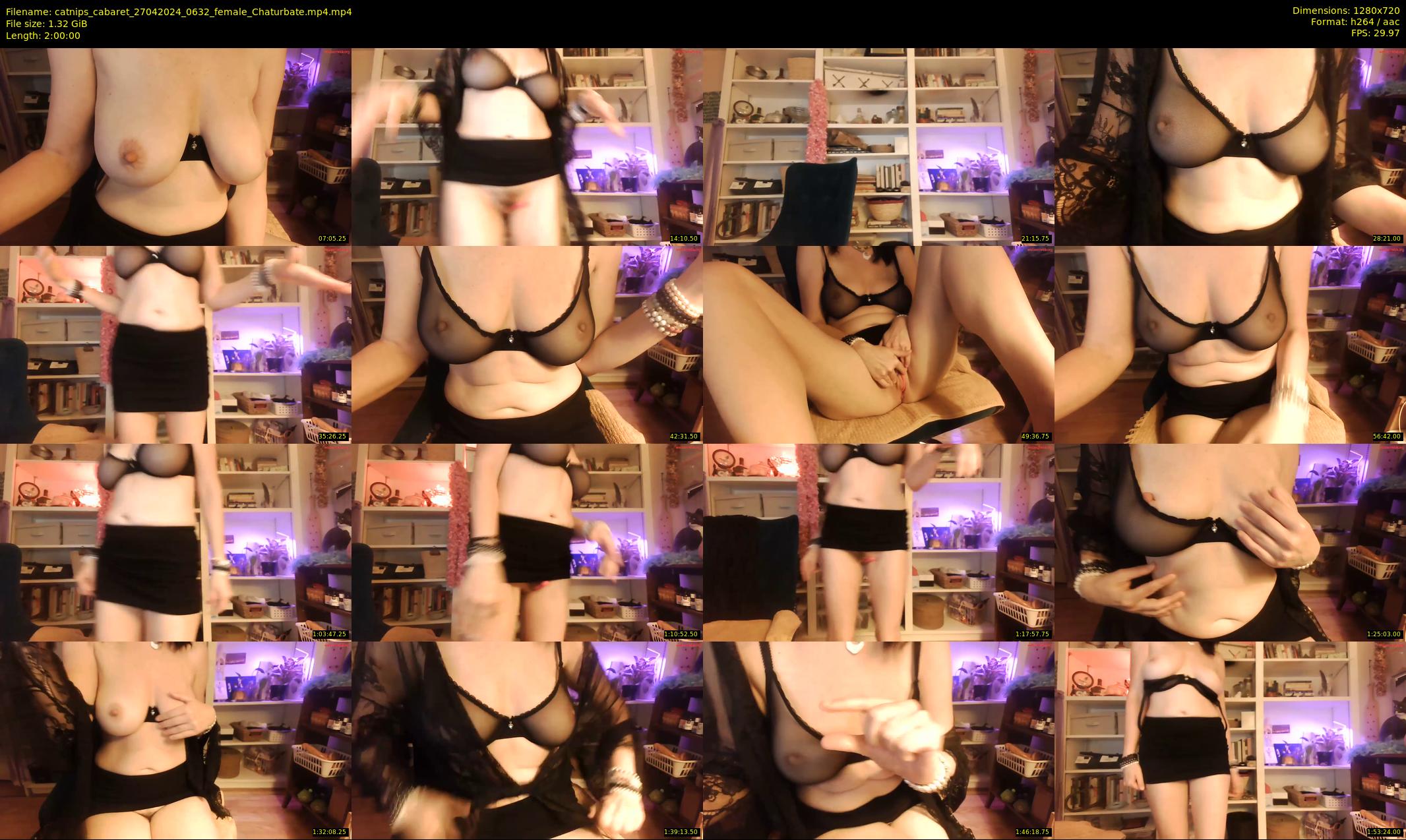 catnips_cabaret — 120 minute Chaturbate female cam show recording, 720p, Apr 27, 2024