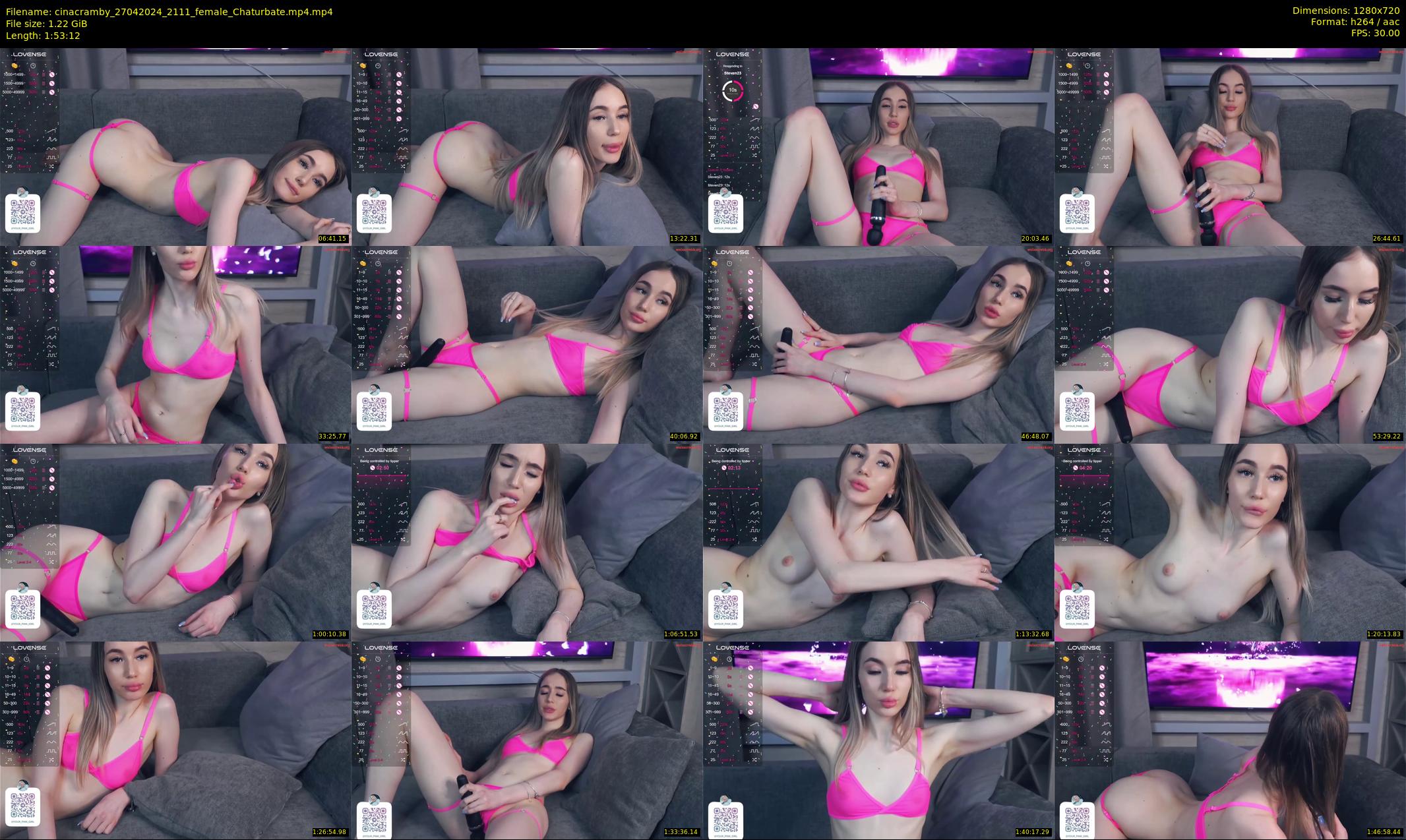 cinacramby — 114 minute Chaturbate female cam show recording, 720p, Apr 27, 2024