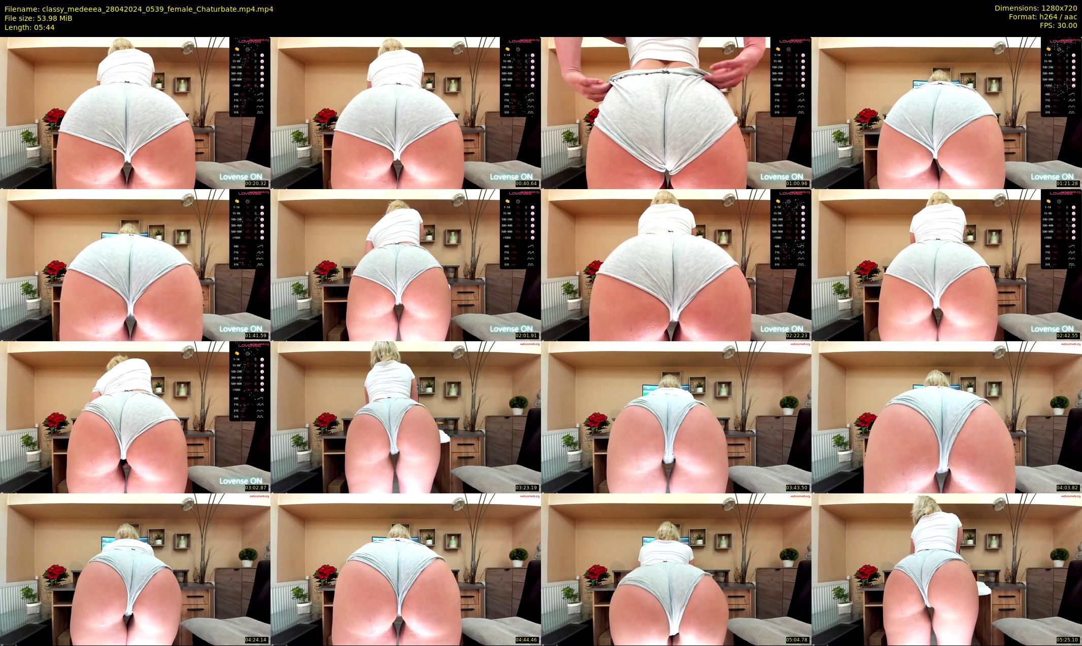 classy_medeeea — 6 minute Chaturbate female cam show recording, 720p, Apr 28, 2024