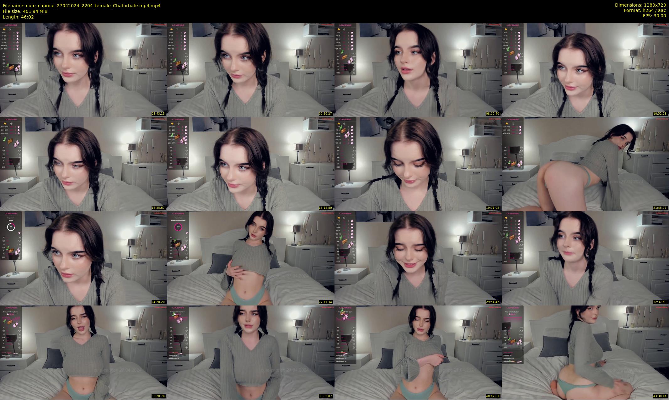 cute_caprice — 47 minute Chaturbate female cam show recording, 720p, Apr 27, 2024