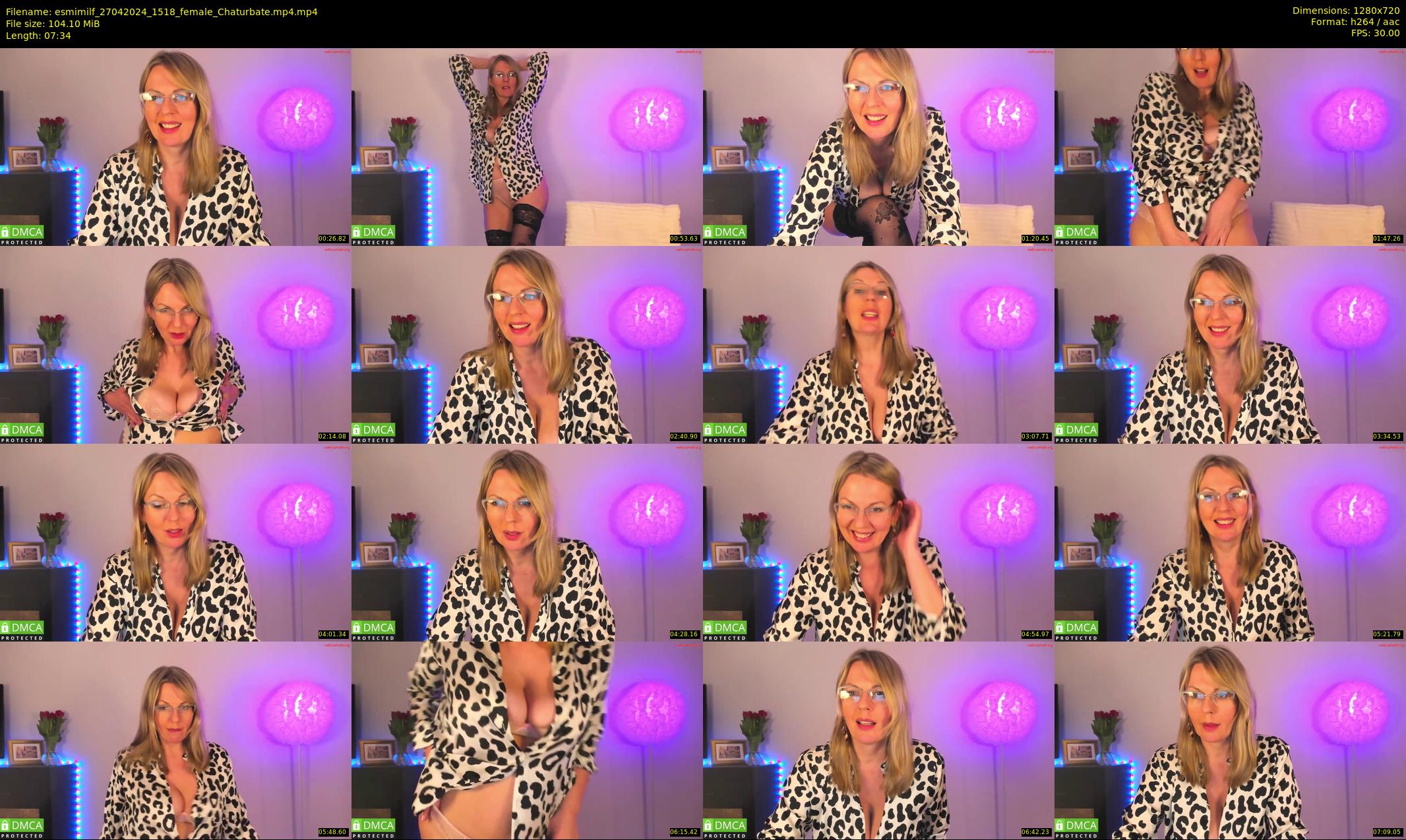 esmimilf — 8 minute Chaturbate female cam show recording, 720p, Apr 27, 2024