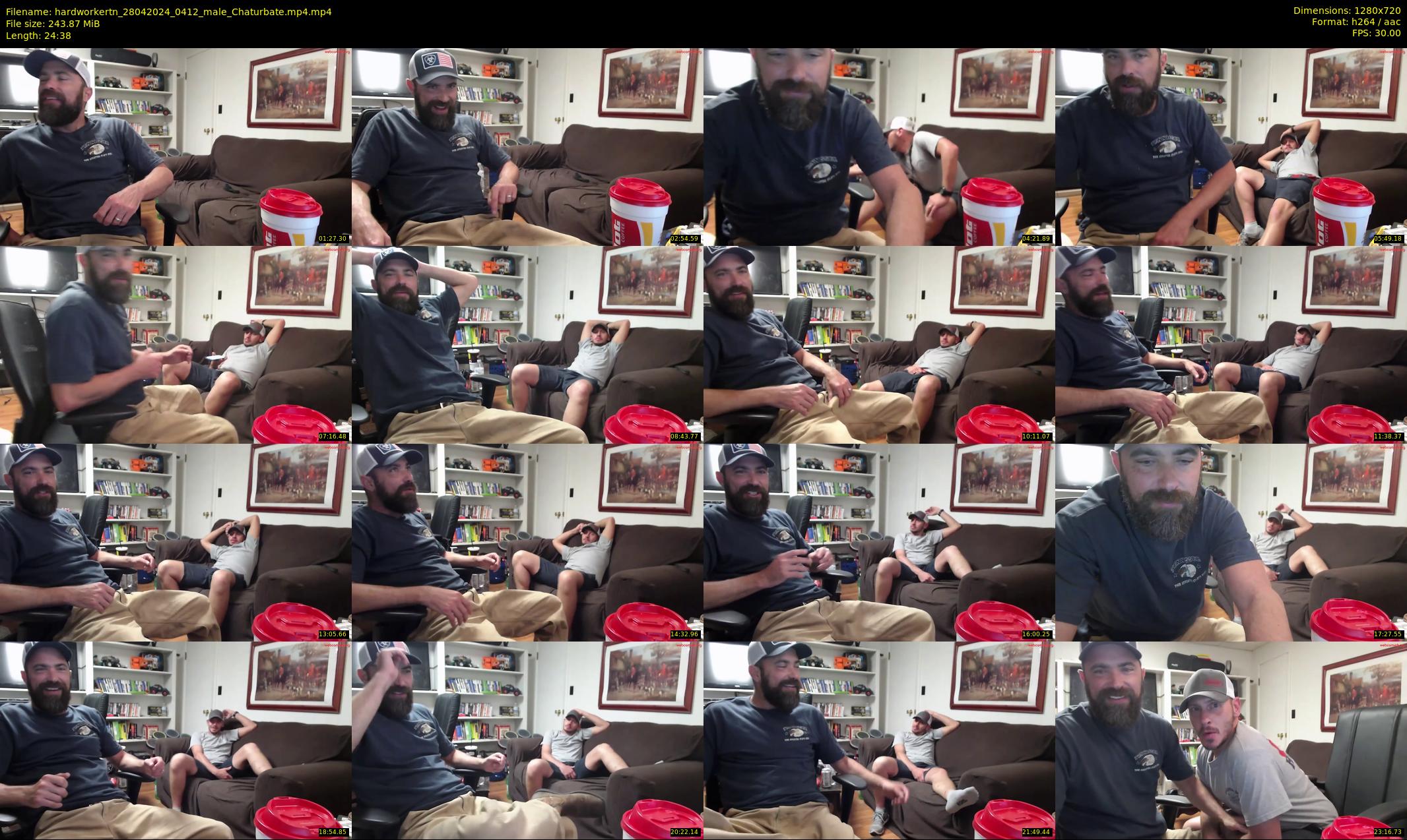 hardworkertn — 25 minute Chaturbate male cam show recording, 720p, Apr 28, 2024