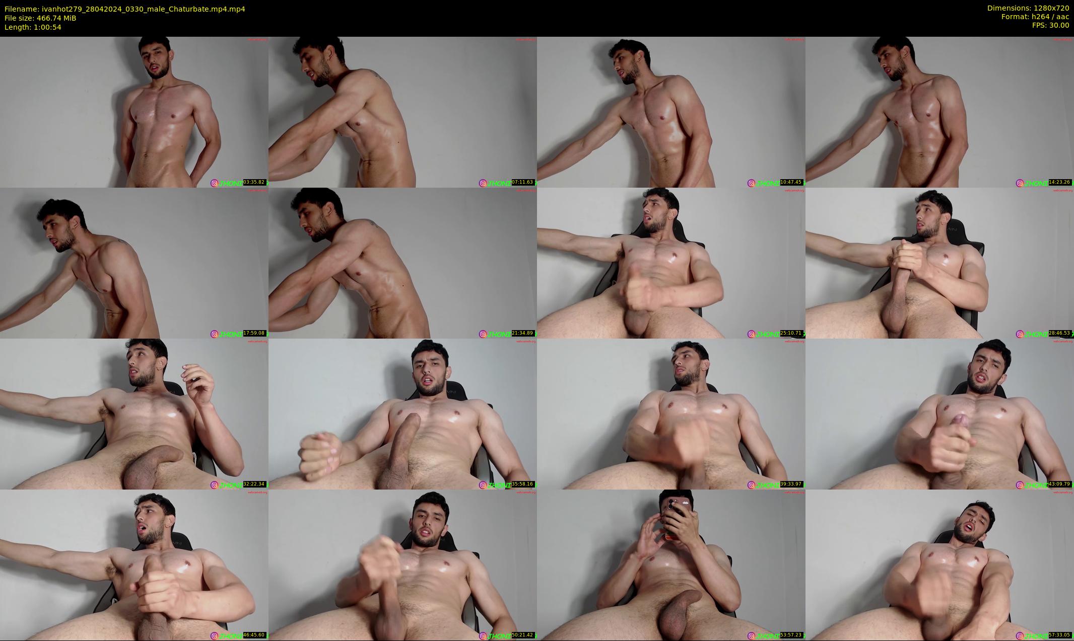 ivanhot279 — 61 minute Chaturbate male cam show recording, 720p, Apr 28, 2024