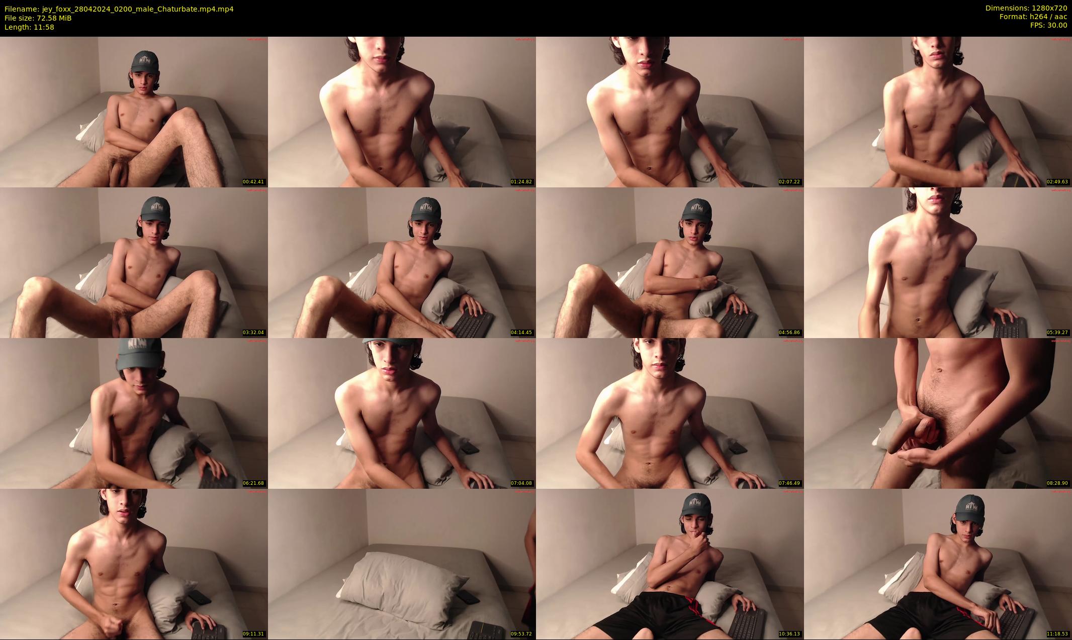 jey_foxx — 12 minute Chaturbate male cam show recording, 720p, Apr 28, 2024