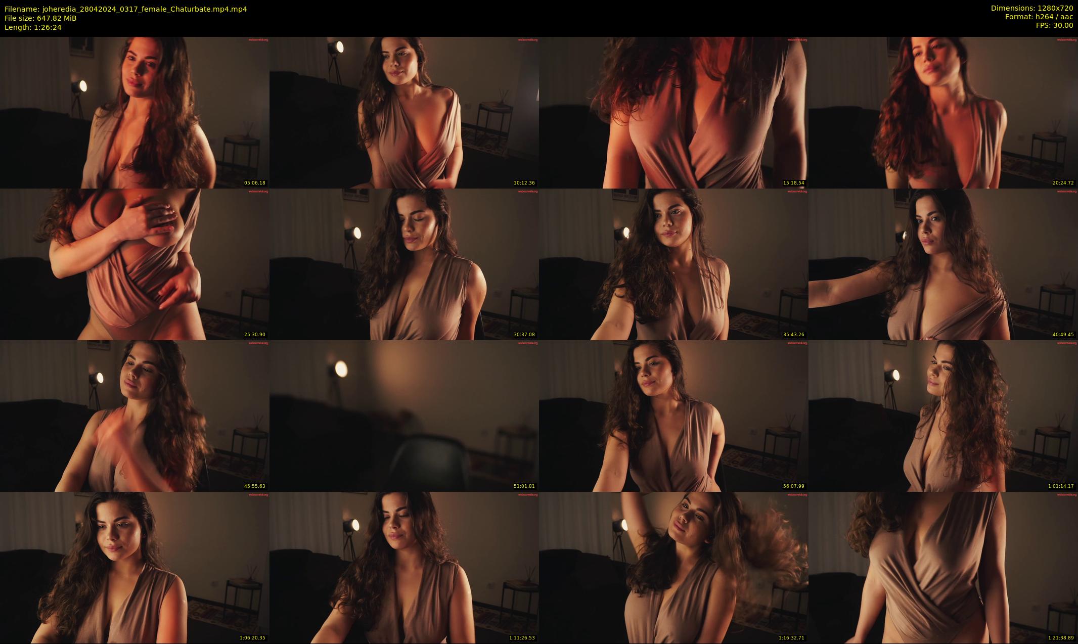 joheredia — 87 minute Chaturbate female cam show recording, 720p, Apr 28, 2024