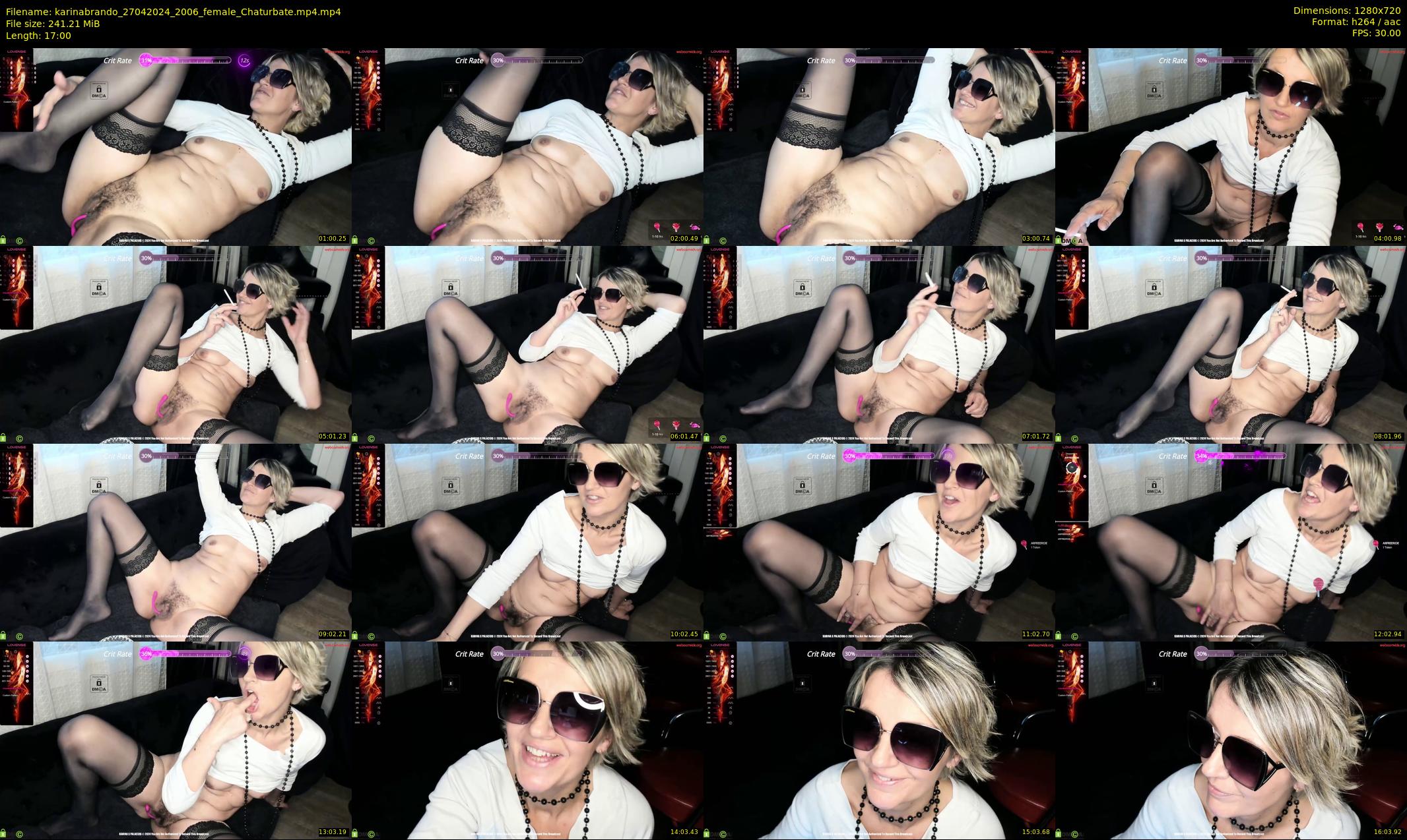 karinabrando — 17 minute Chaturbate couple cam show recording, 720p, Apr 27, 2024
