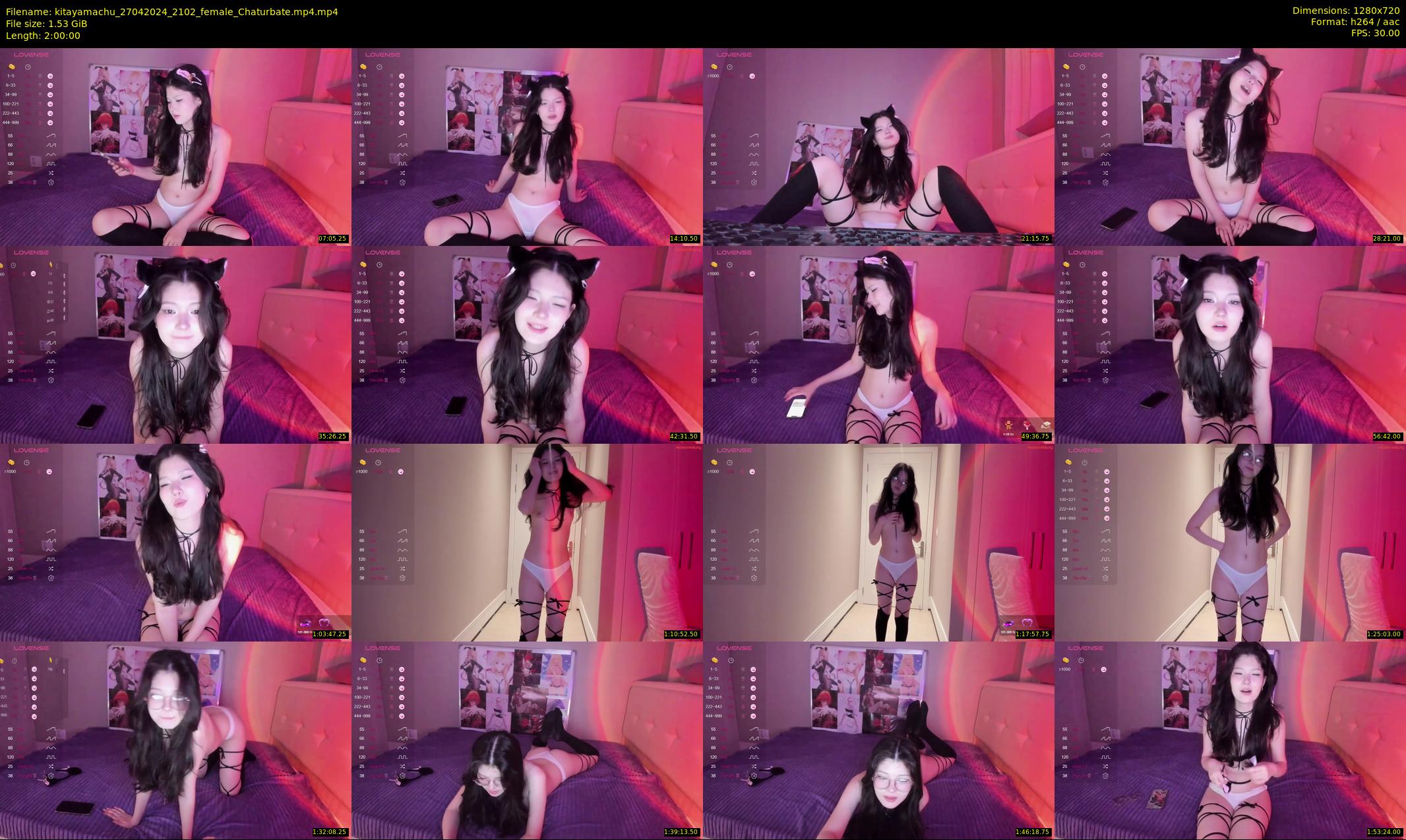 kitayamachu — 120 minute Chaturbate female cam show recording, 720p, Apr 27, 2024