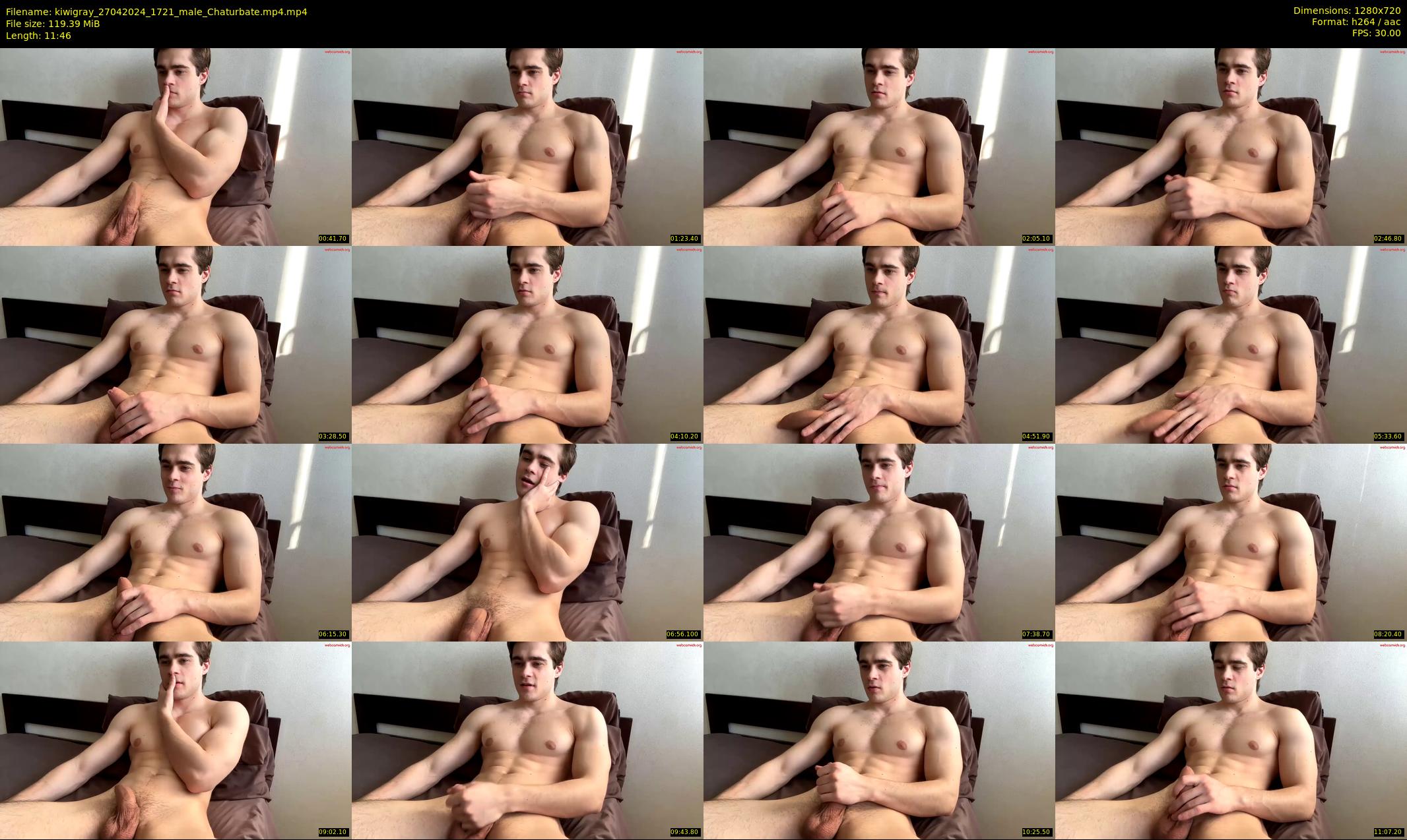 kiwigray — 12 minute Chaturbate male cam show recording, 720p, Apr 27, 2024