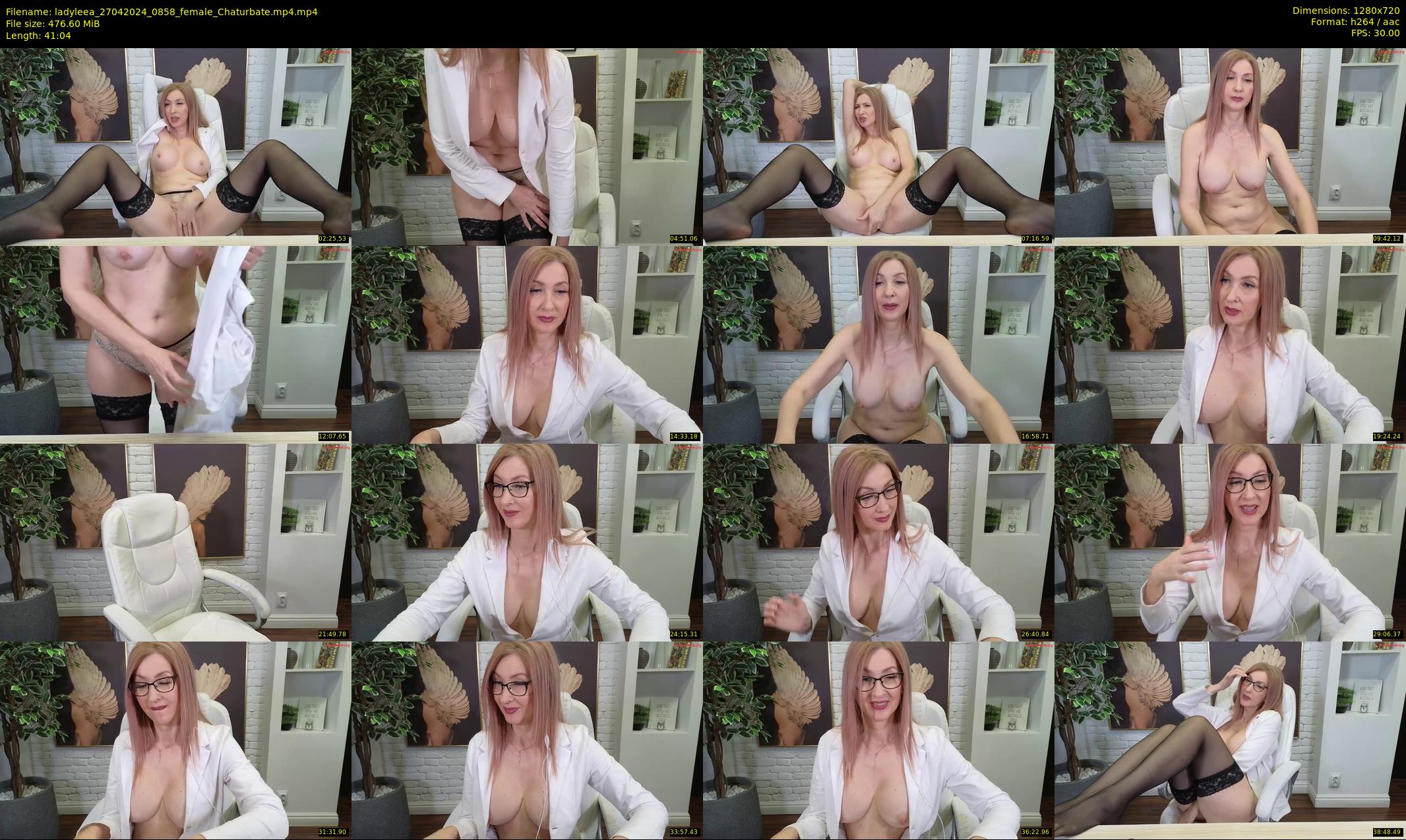 ladyleea — 42 minute Chaturbate female cam show recording, 720p, Apr 27, 2024