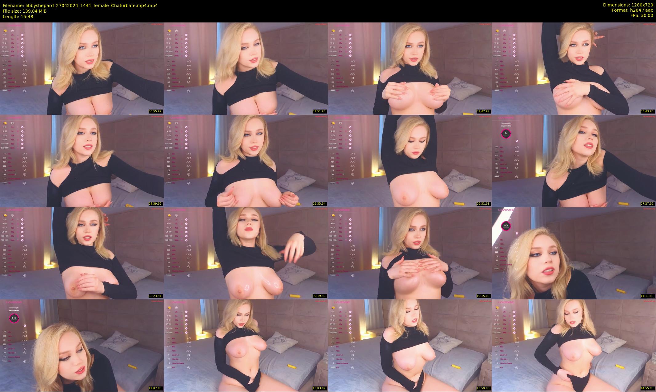 libbyshepard — 16 minute Chaturbate female cam show recording, 720p, Apr 27, 2024