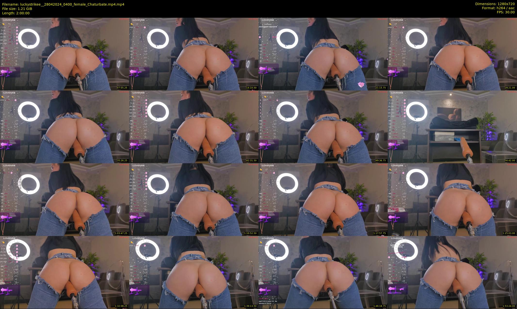 luckystrikee_ — 120 minute Chaturbate female cam show recording, 720p, Apr 28, 2024