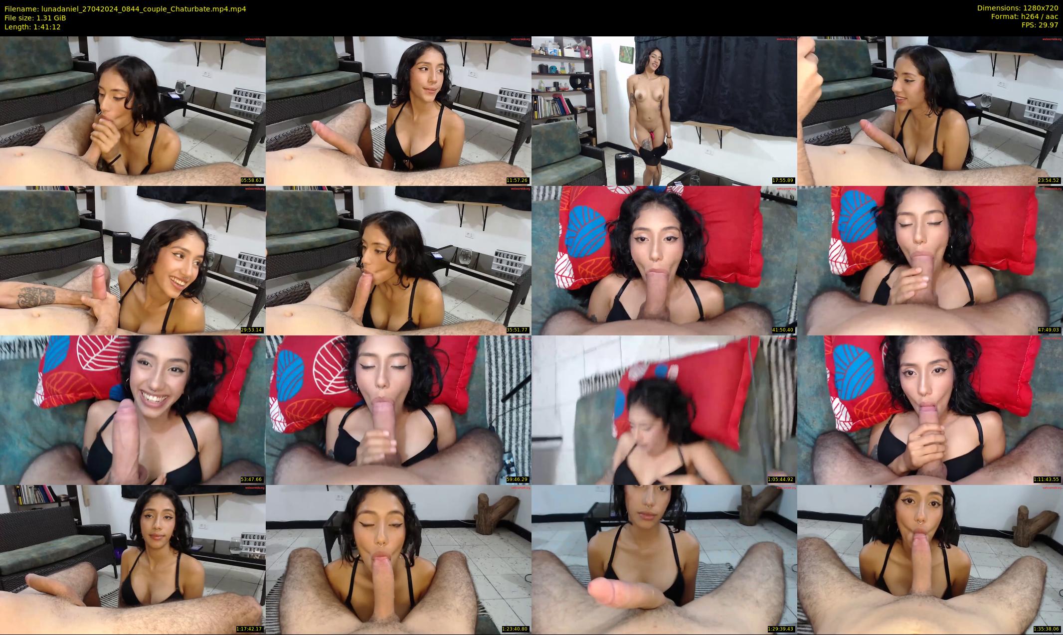 lunadaniel — 102 minute Chaturbate couple cam show recording, 720p, Apr 27, 2024