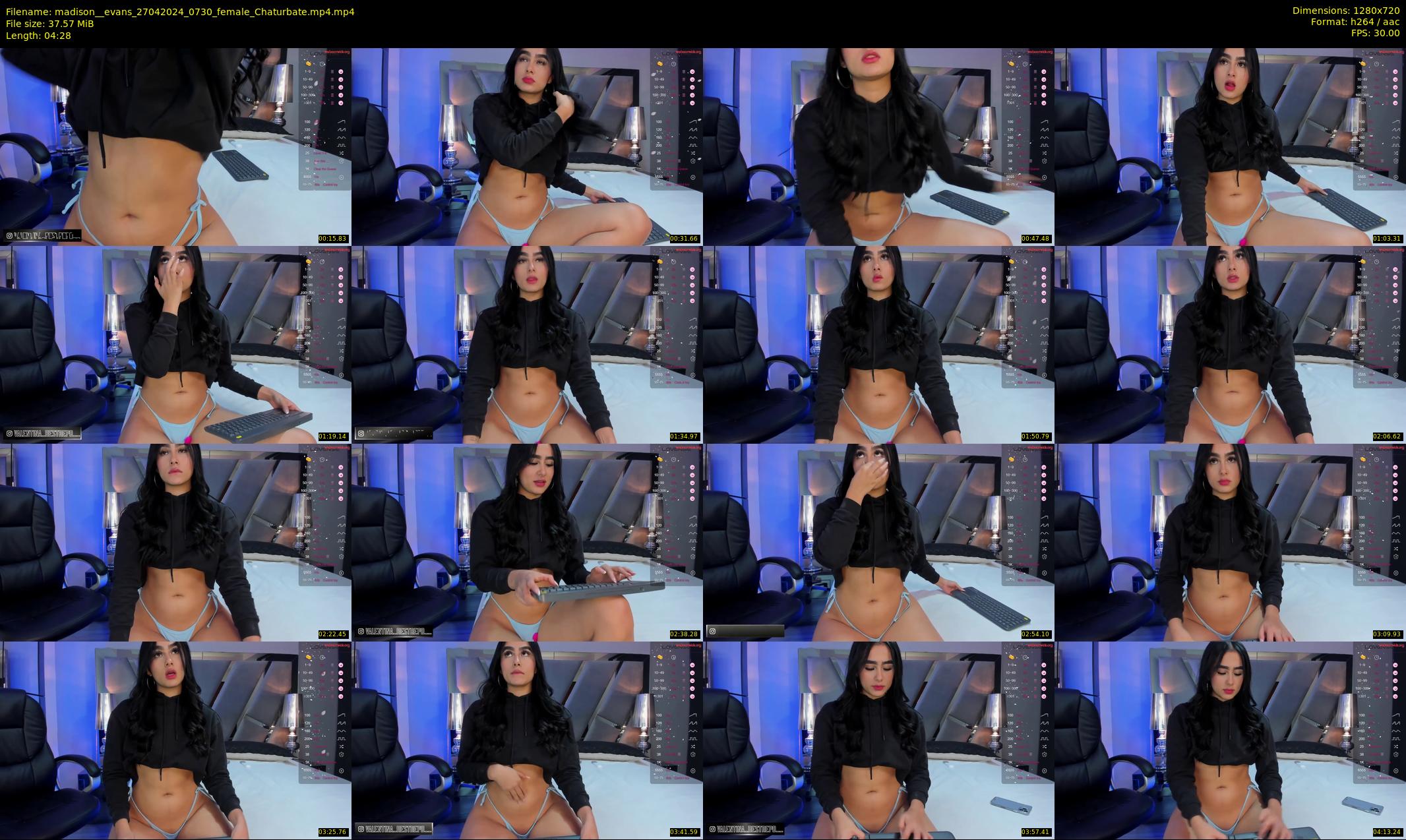 madison__evans — 5 minute Chaturbate female cam show recording, 720p, Apr 27, 2024