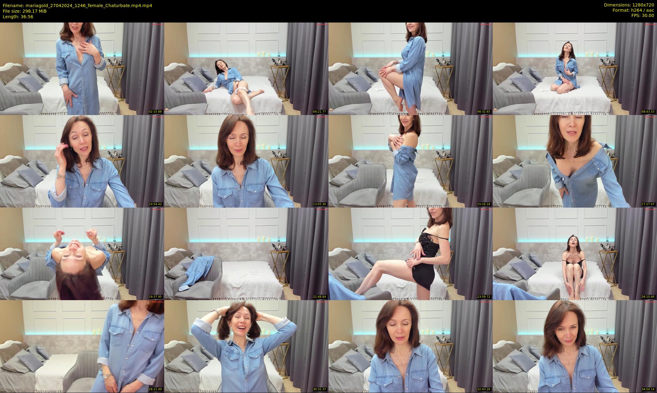mariagold — 37 minute Chaturbate female cam show recording, 720p, Apr 27, 2024