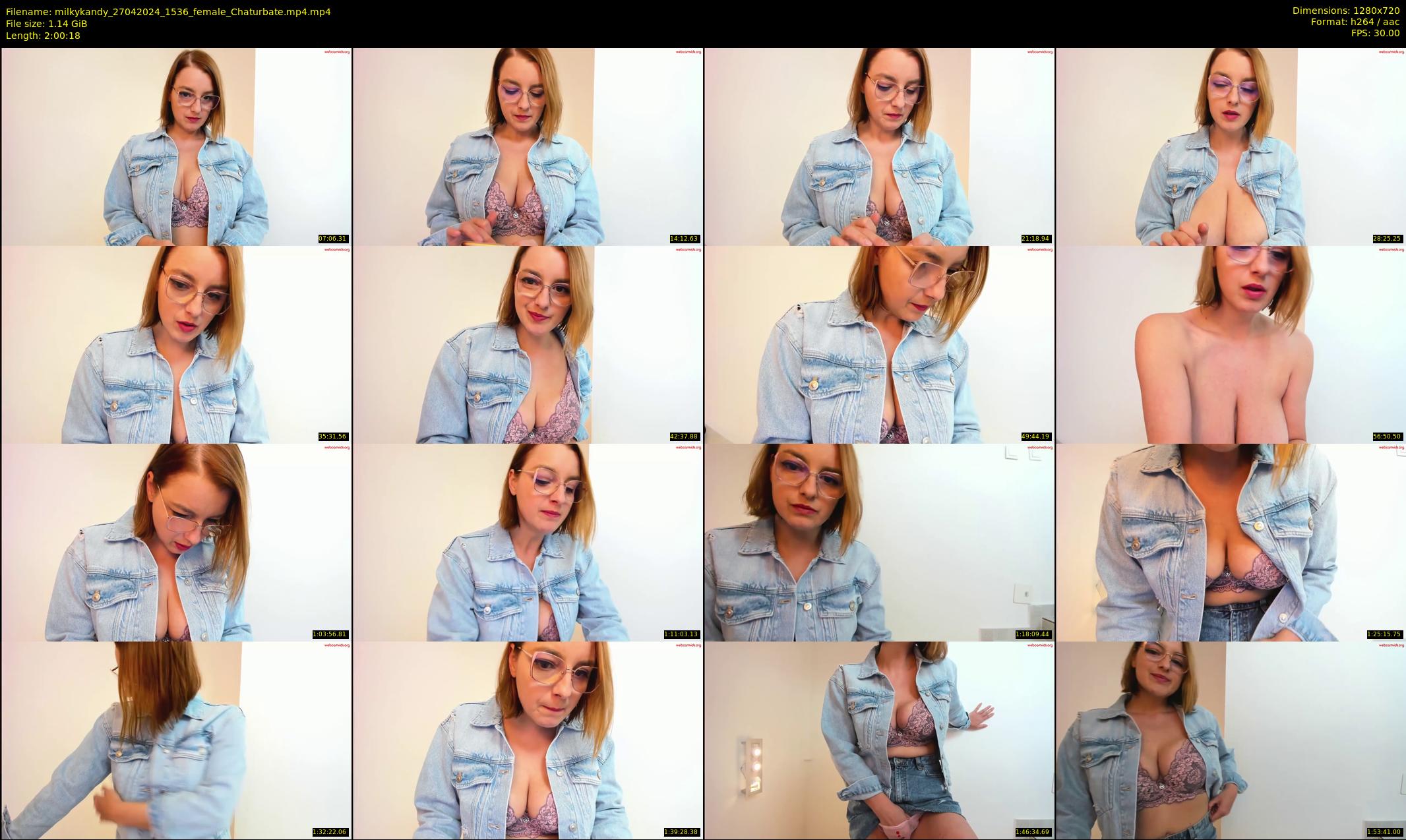 milkykandy — 121 minute Chaturbate female cam show recording, 720p, Apr 27, 2024