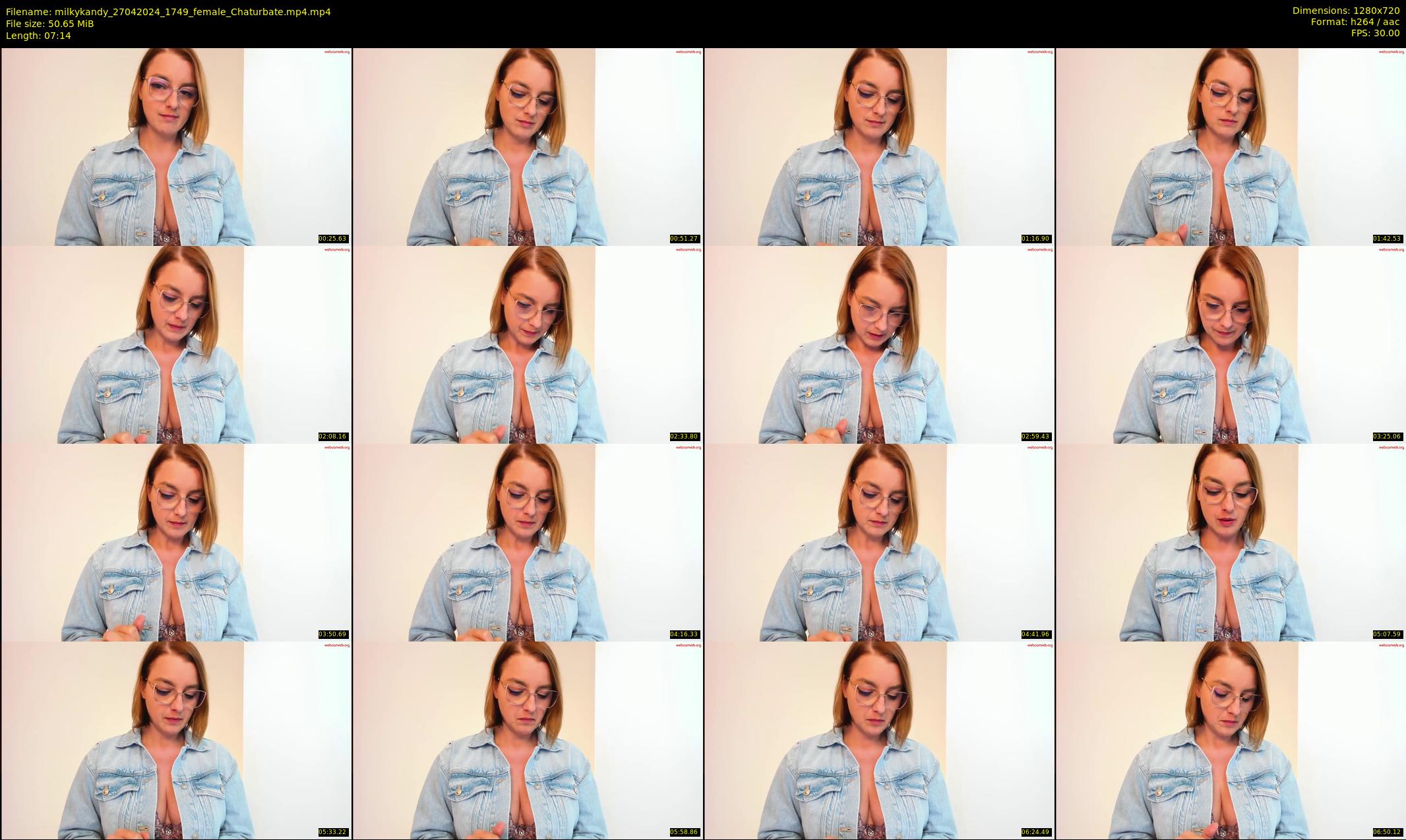 milkykandy — 8 minute Chaturbate female cam show recording, 720p, Apr 27, 2024