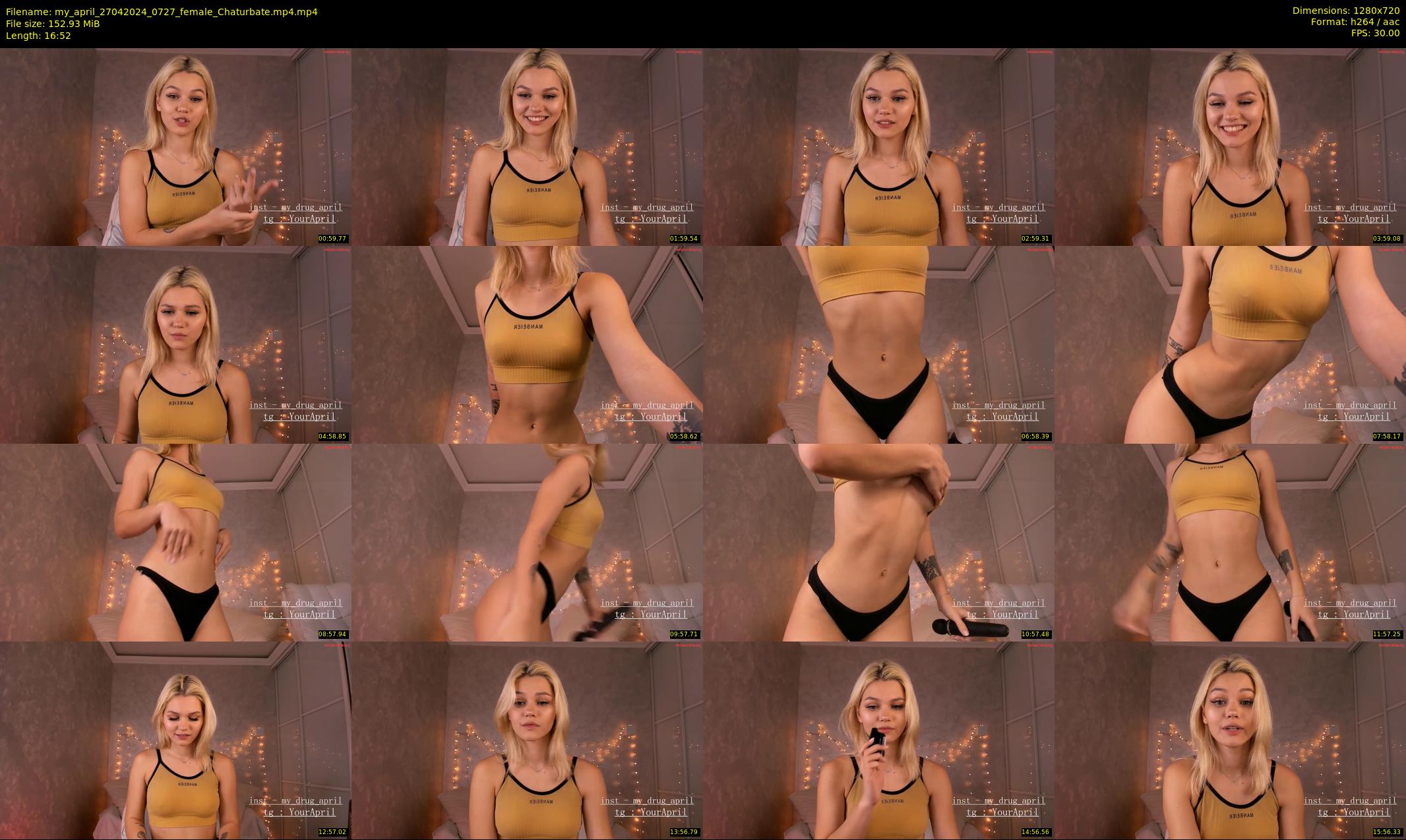 my_april — 17 minute Chaturbate female cam show recording, 720p, Apr 27, 2024