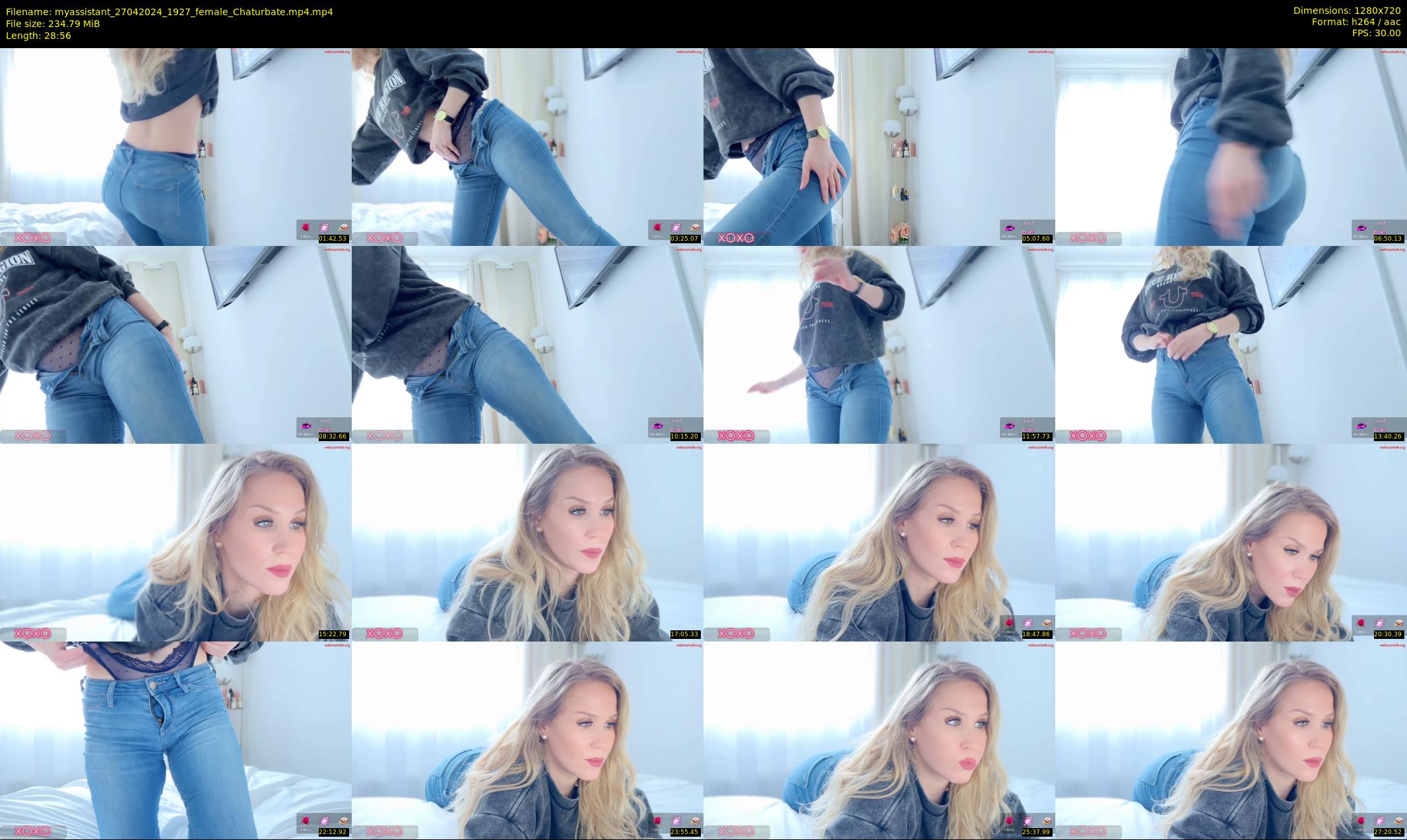 myassistant — 29 minute Chaturbate female cam show recording, 720p, Apr 27, 2024