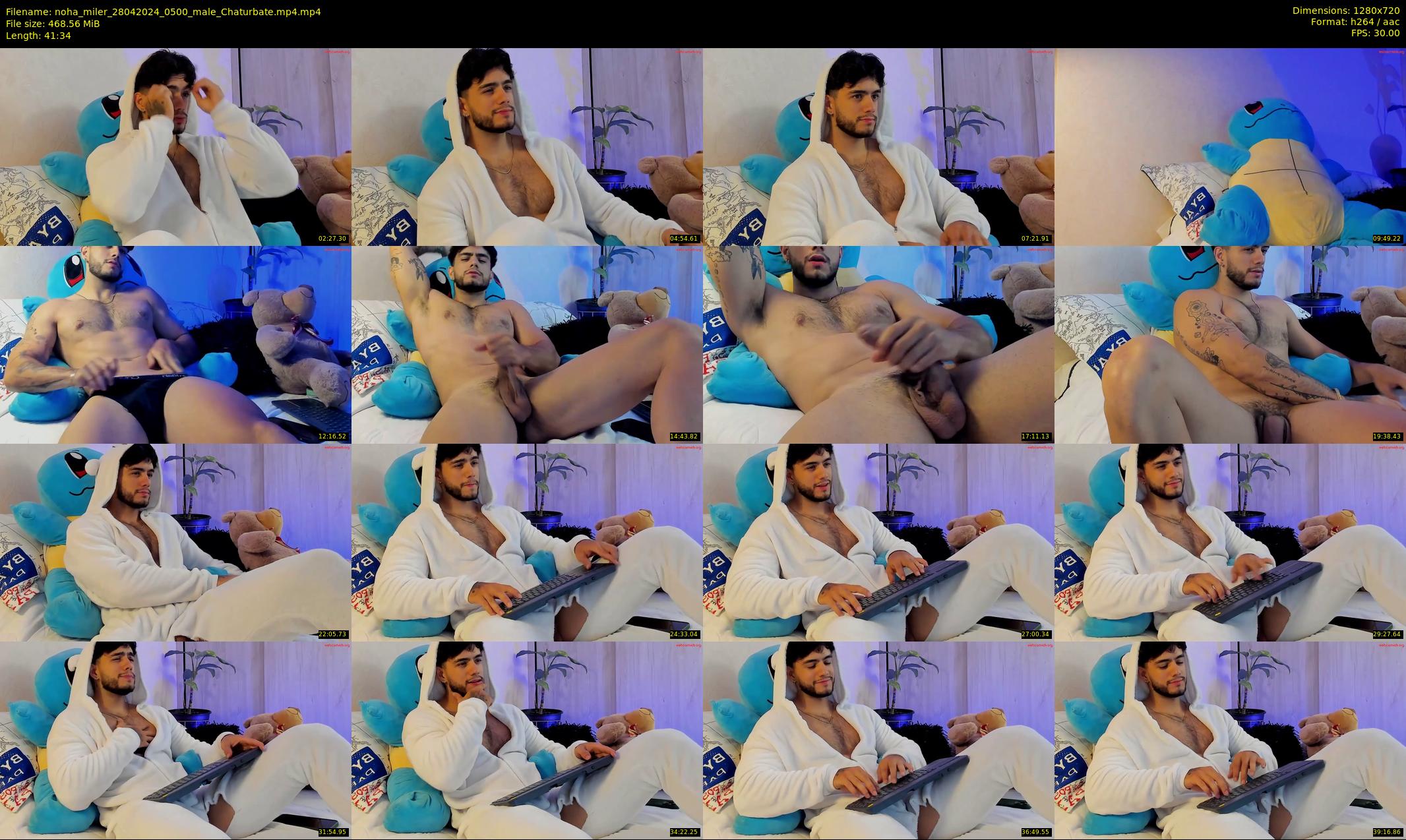 noha_miler — 42 minute Chaturbate male cam show recording, 720p, Apr 28, 2024