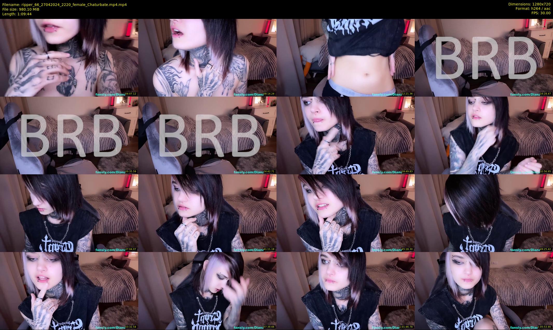 ripper_66 — 70 minute Chaturbate female cam show recording, 720p, Apr 27, 2024
