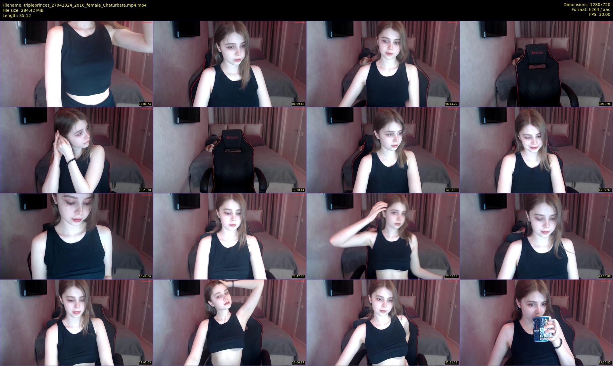 tripleprinces — 36 minute Chaturbate female cam show recording, 720p, Apr 27, 2024