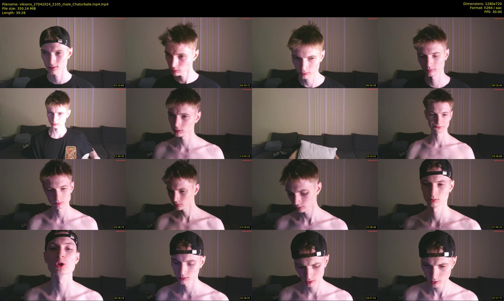 viksons — 40 minute Chaturbate male cam show recording, 720p, Apr 27, 2024