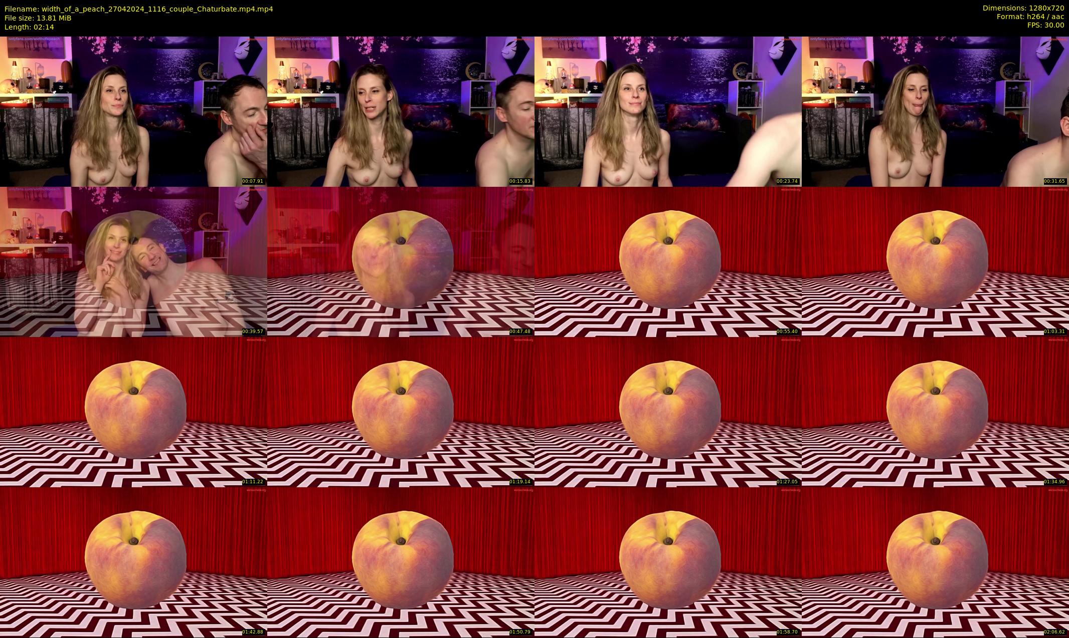 width_of_a_peach — 3 minute Chaturbate couple cam show recording, 720p, Apr 27, 2024
