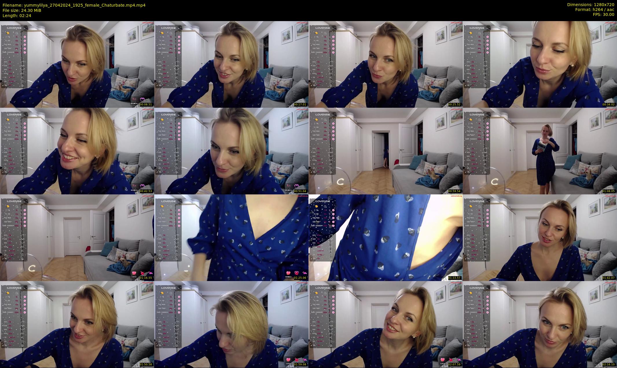 yummylilya — 3 minute Chaturbate female cam show recording, 720p, Apr 27, 2024