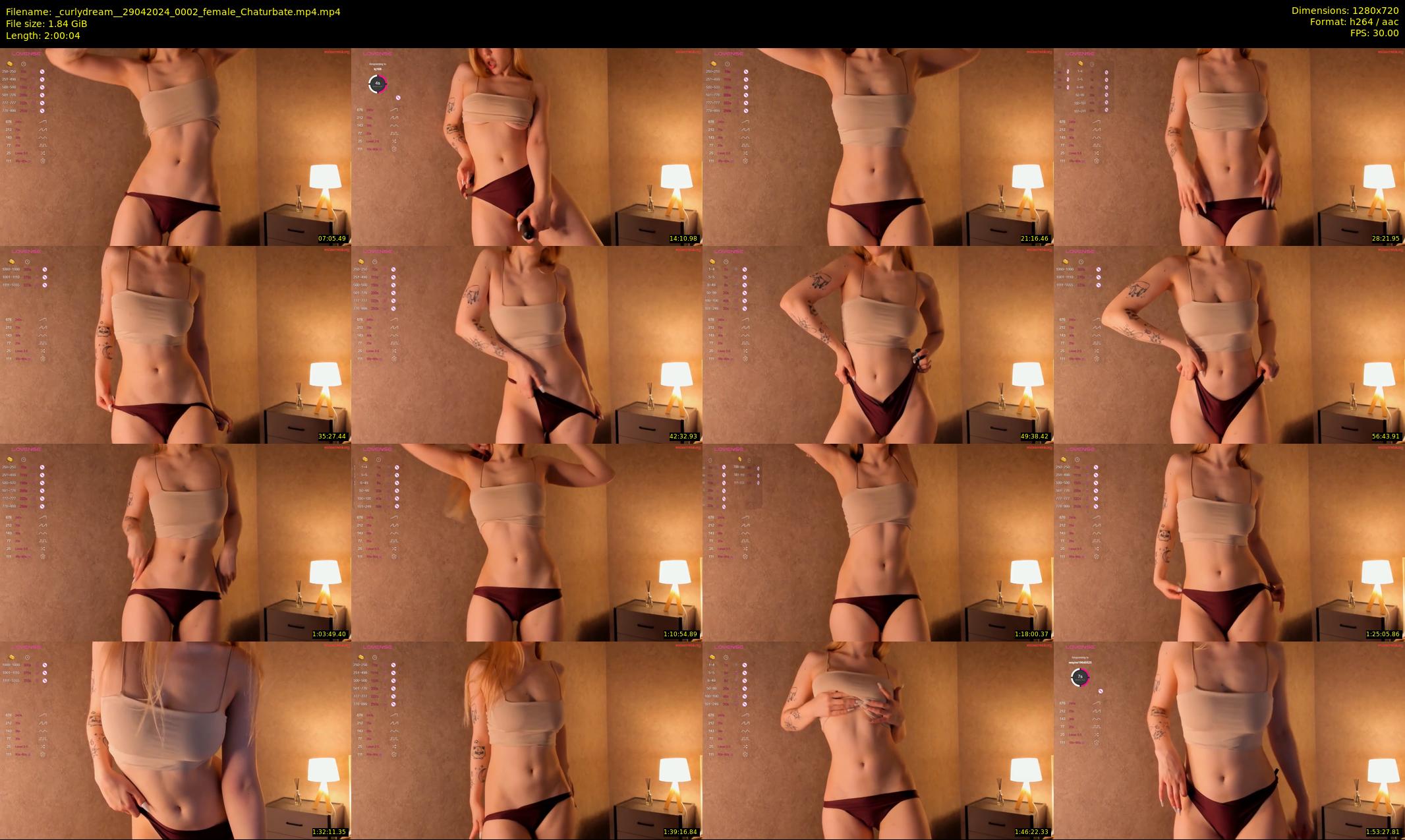 _curlydream_ — 121 minute Chaturbate female cam show recording, 720p, Apr 29, 2024