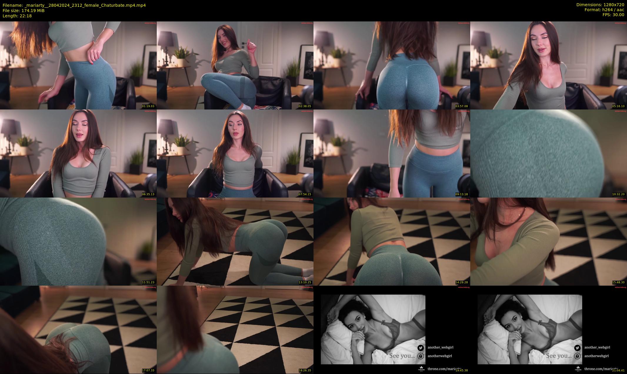 _mariarty_ — 23 minute Chaturbate female cam show recording, 720p, Apr 28, 2024