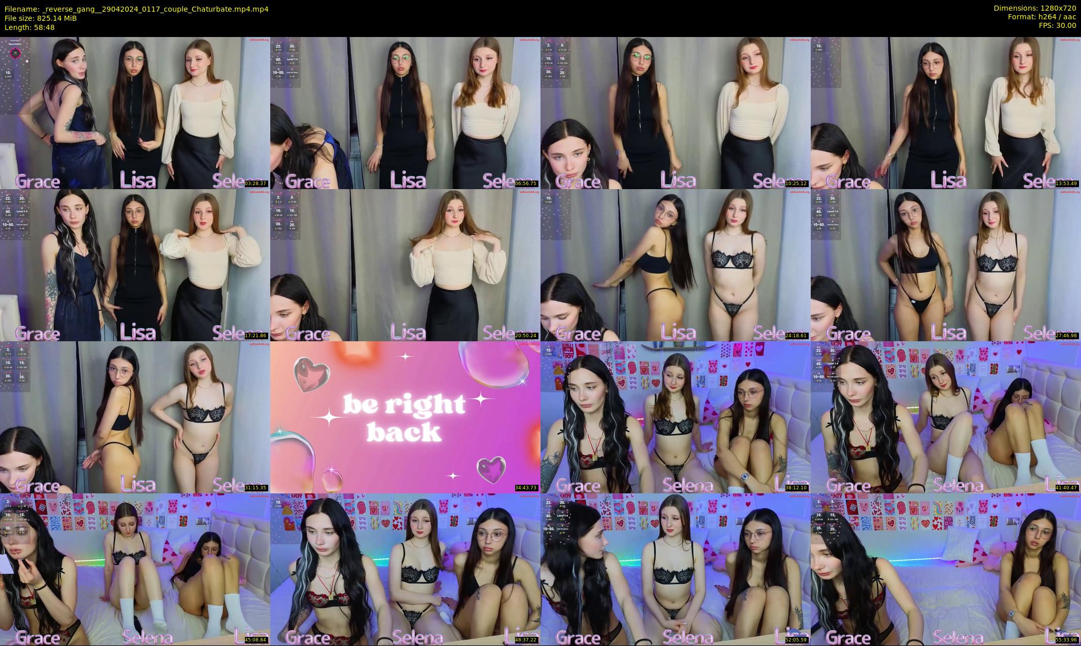 _reverse_gang_ — 59 minute Chaturbate couple cam show recording, 720p, Apr 29, 2024