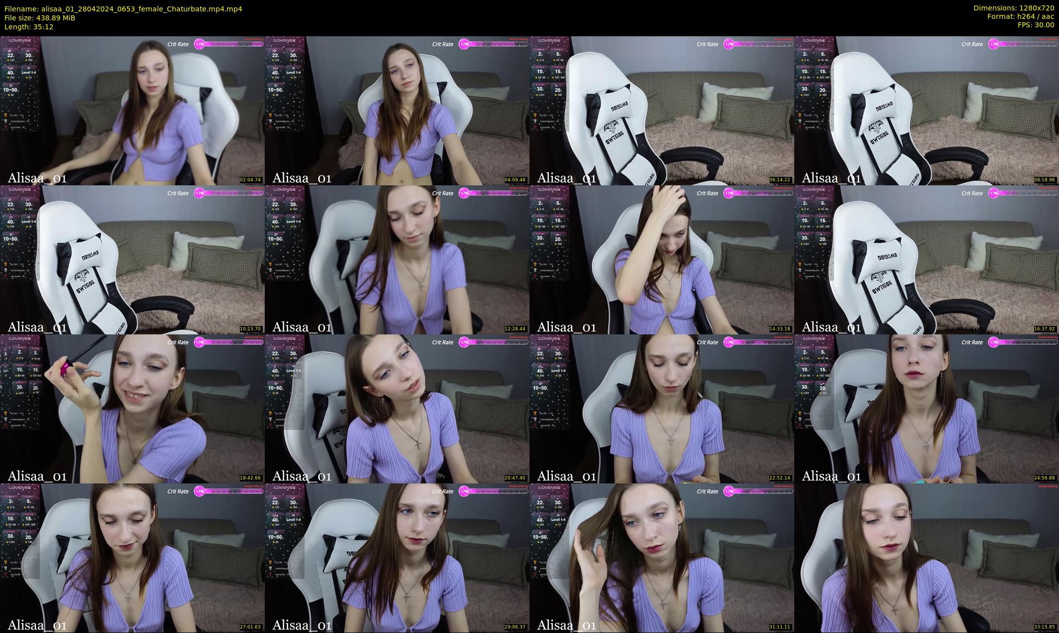 alisaa_01 — 36 minute Chaturbate female cam show recording, 720p, Apr 28, 2024