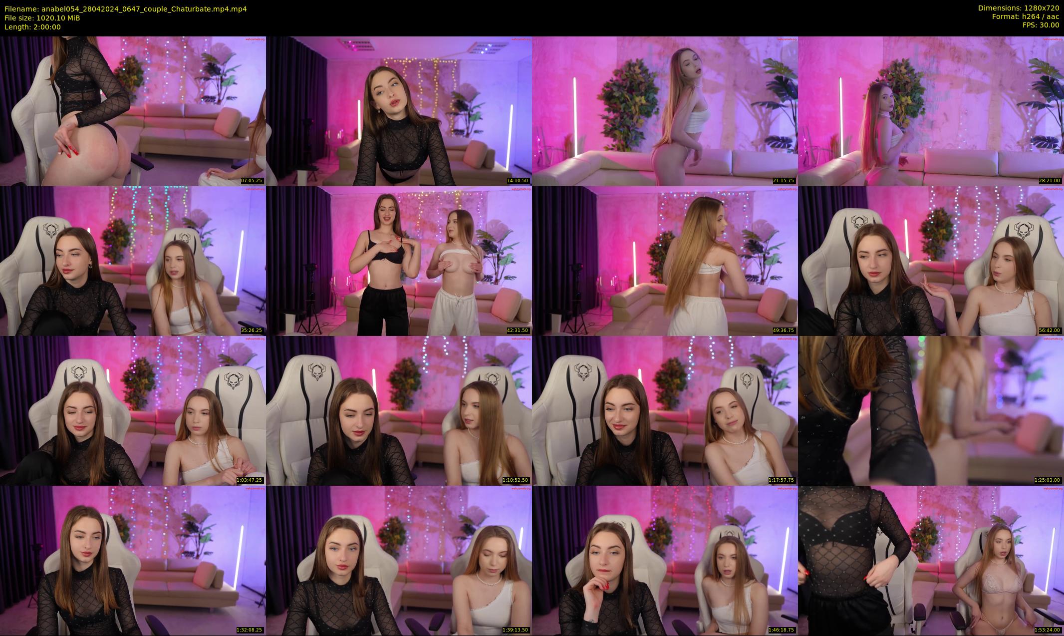 anabel054 — 120 minute Chaturbate female cam show recording, 720p, Apr 28, 2024