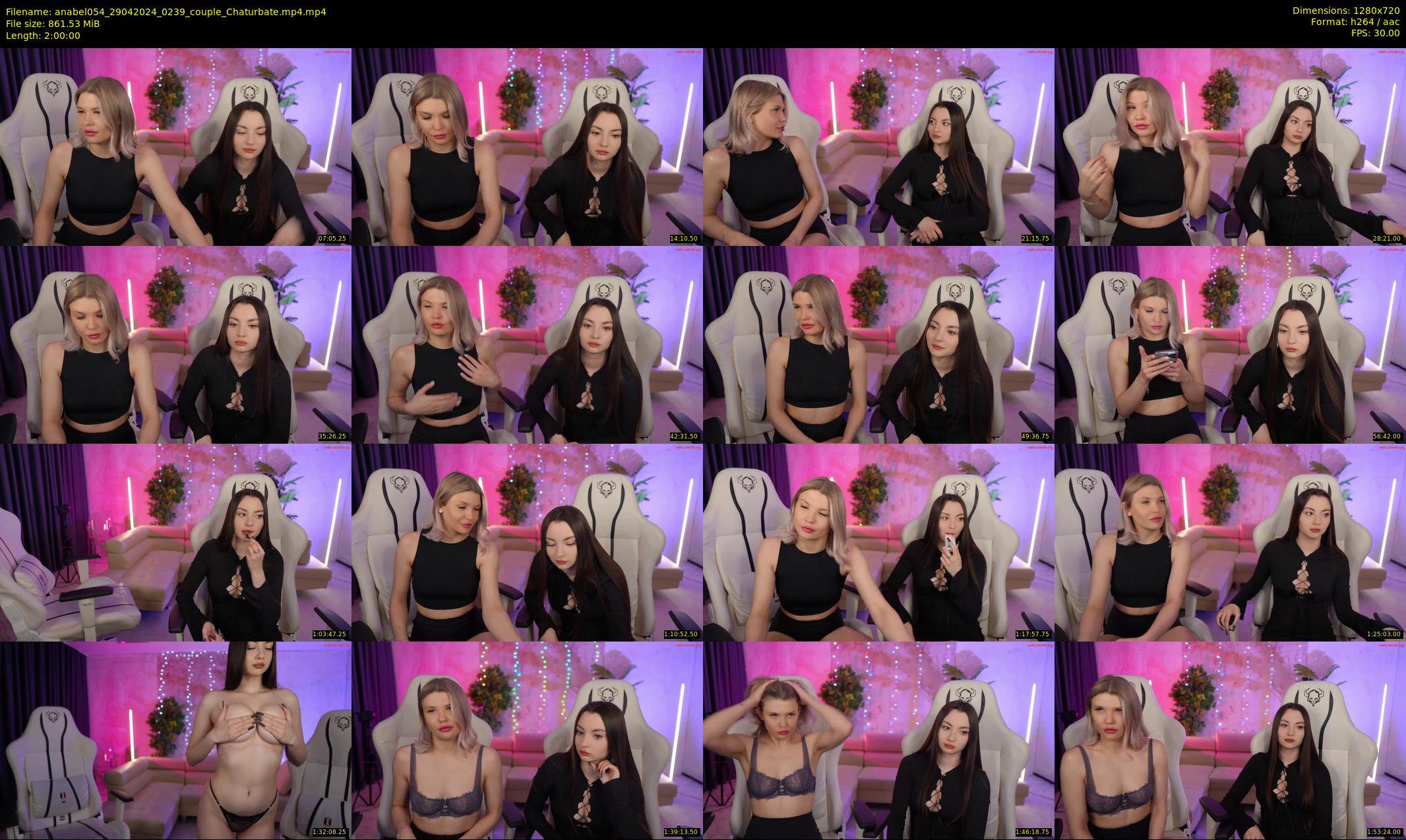 anabel054 — 120 minute Chaturbate female cam show recording, 720p, Apr 29, 2024