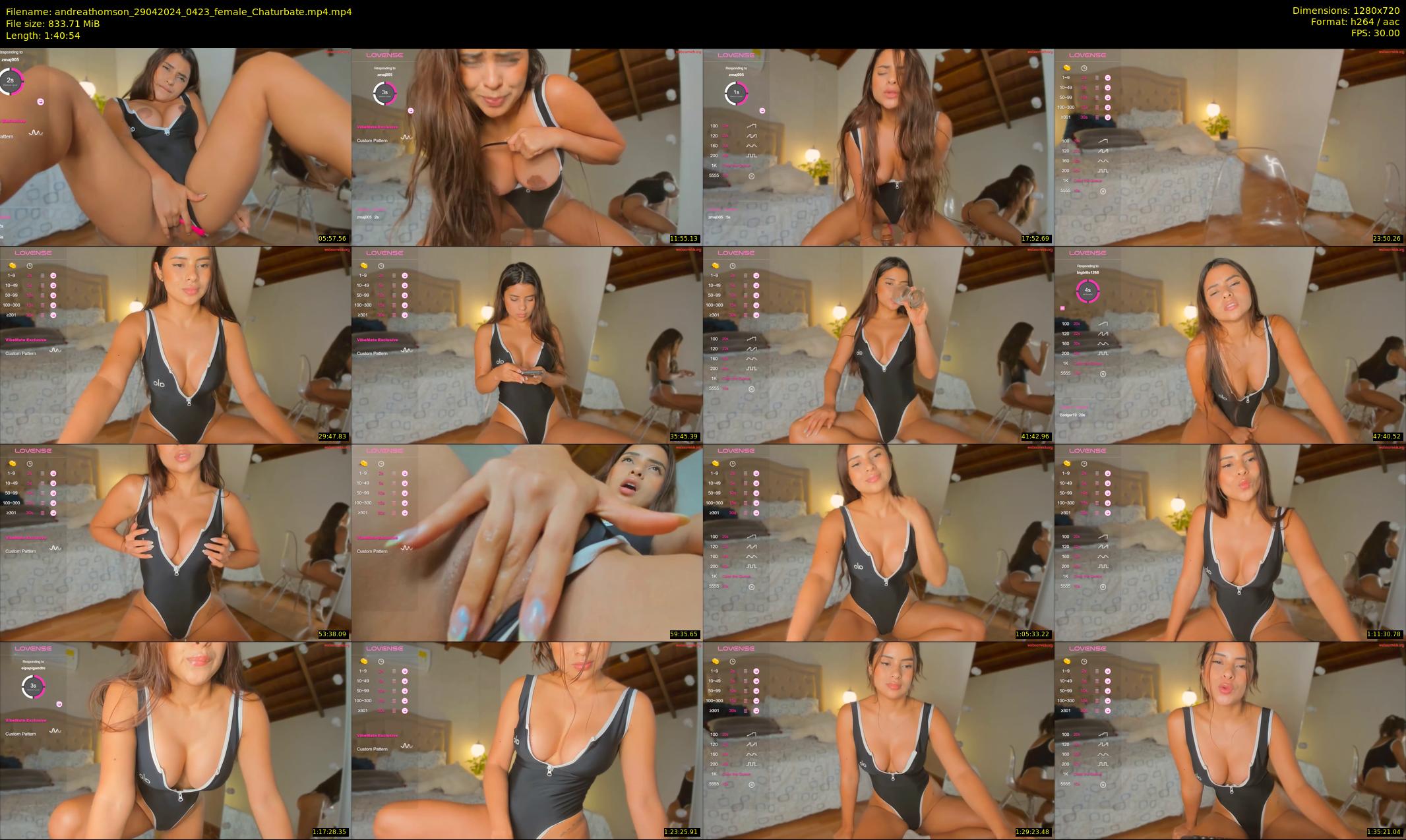 andreathomson — 101 minute Chaturbate female cam show recording, 720p, Apr 29, 2024