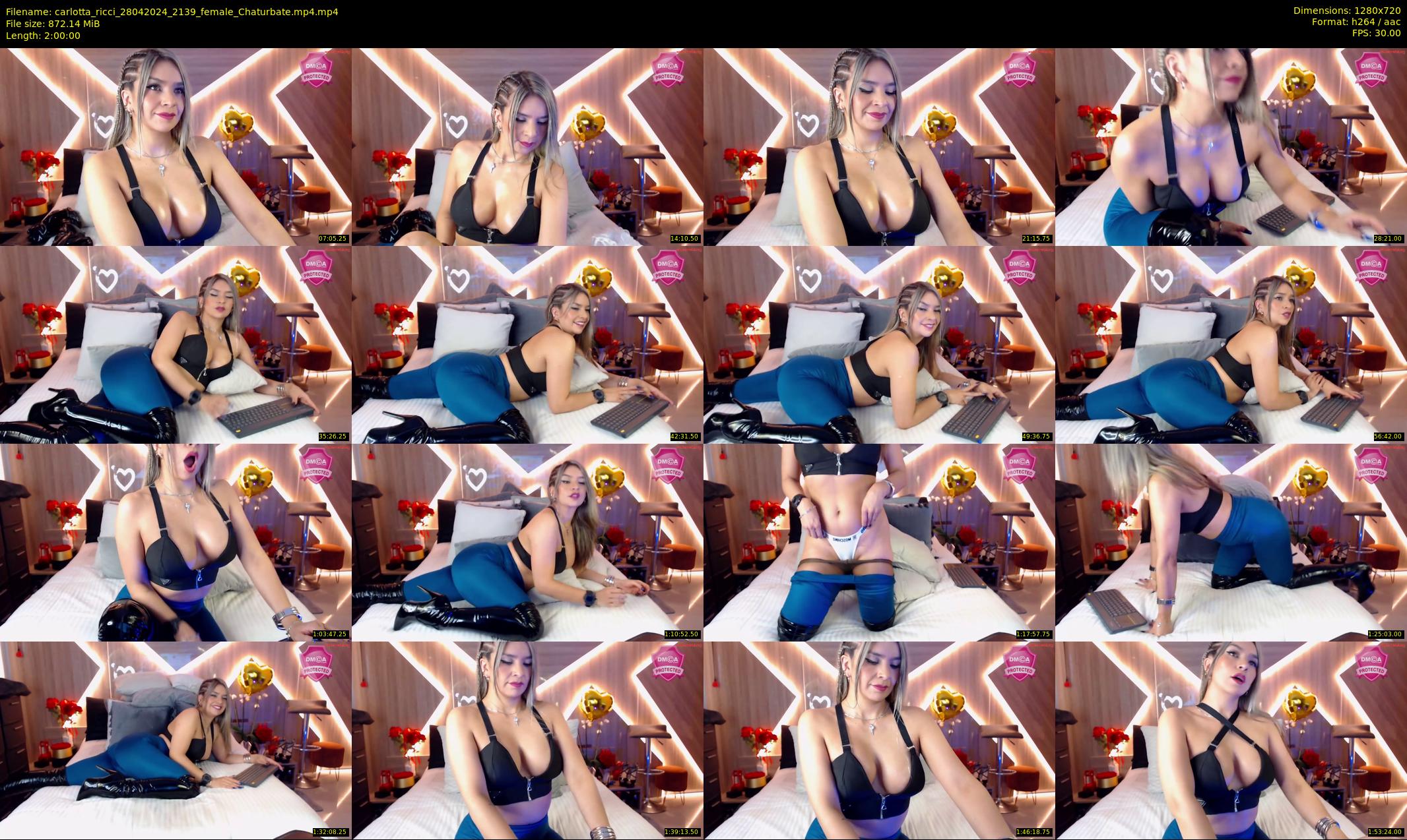 carlotta_ricci — 120 minute Chaturbate female cam show recording, 720p, Apr 28, 2024