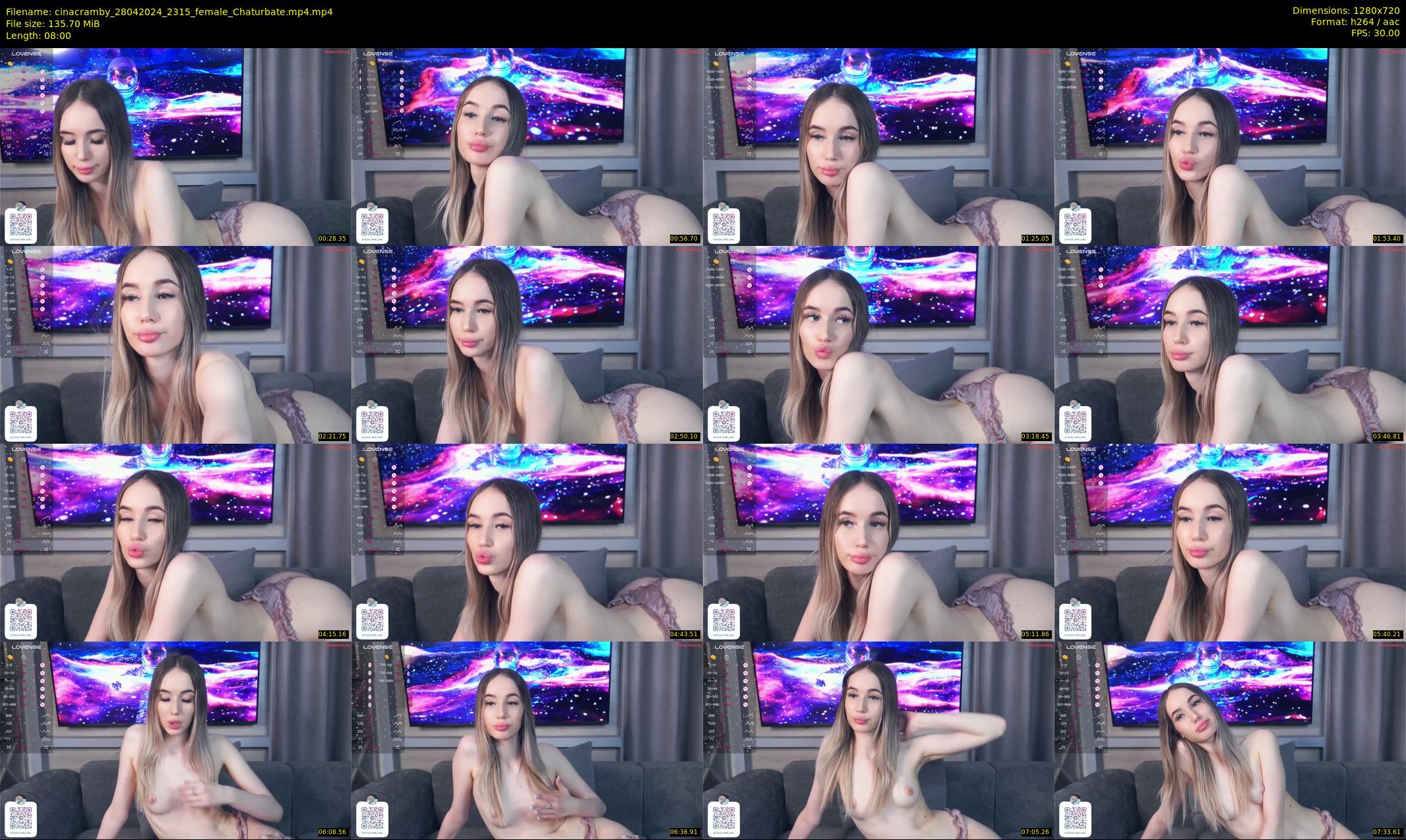 cinacramby — 8 minute Chaturbate female cam show recording, 720p, Apr 28, 2024