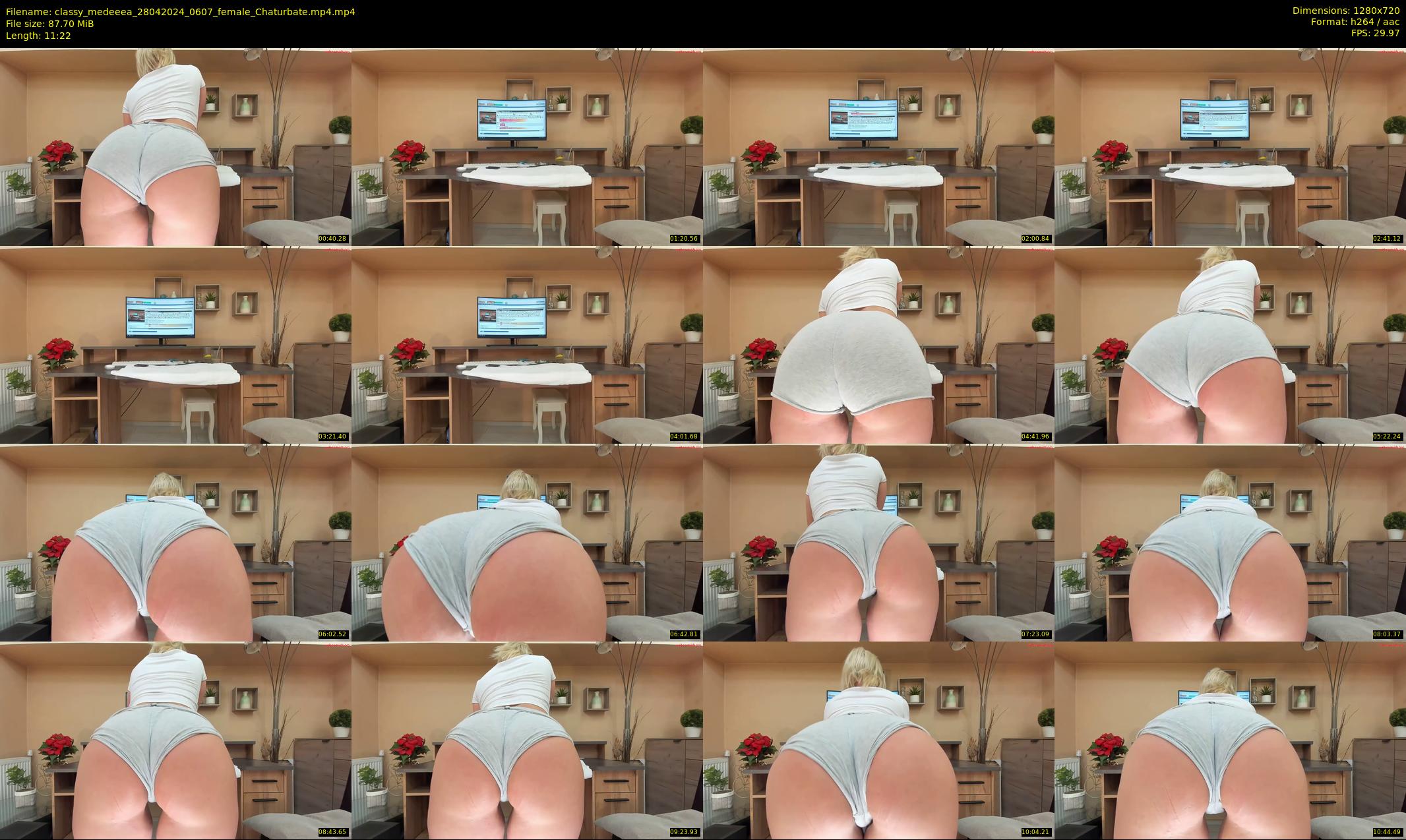 classy_medeeea — 12 minute Chaturbate female cam show recording, 720p, Apr 28, 2024