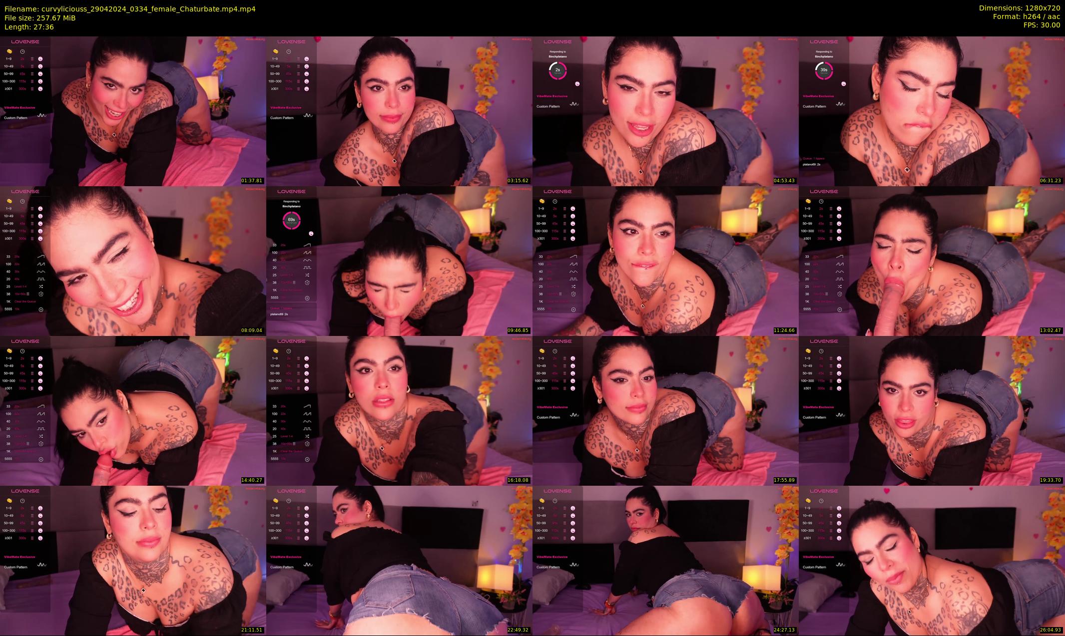 curvyliciouss — 28 minute Chaturbate female cam show recording, 720p, Apr 29, 2024