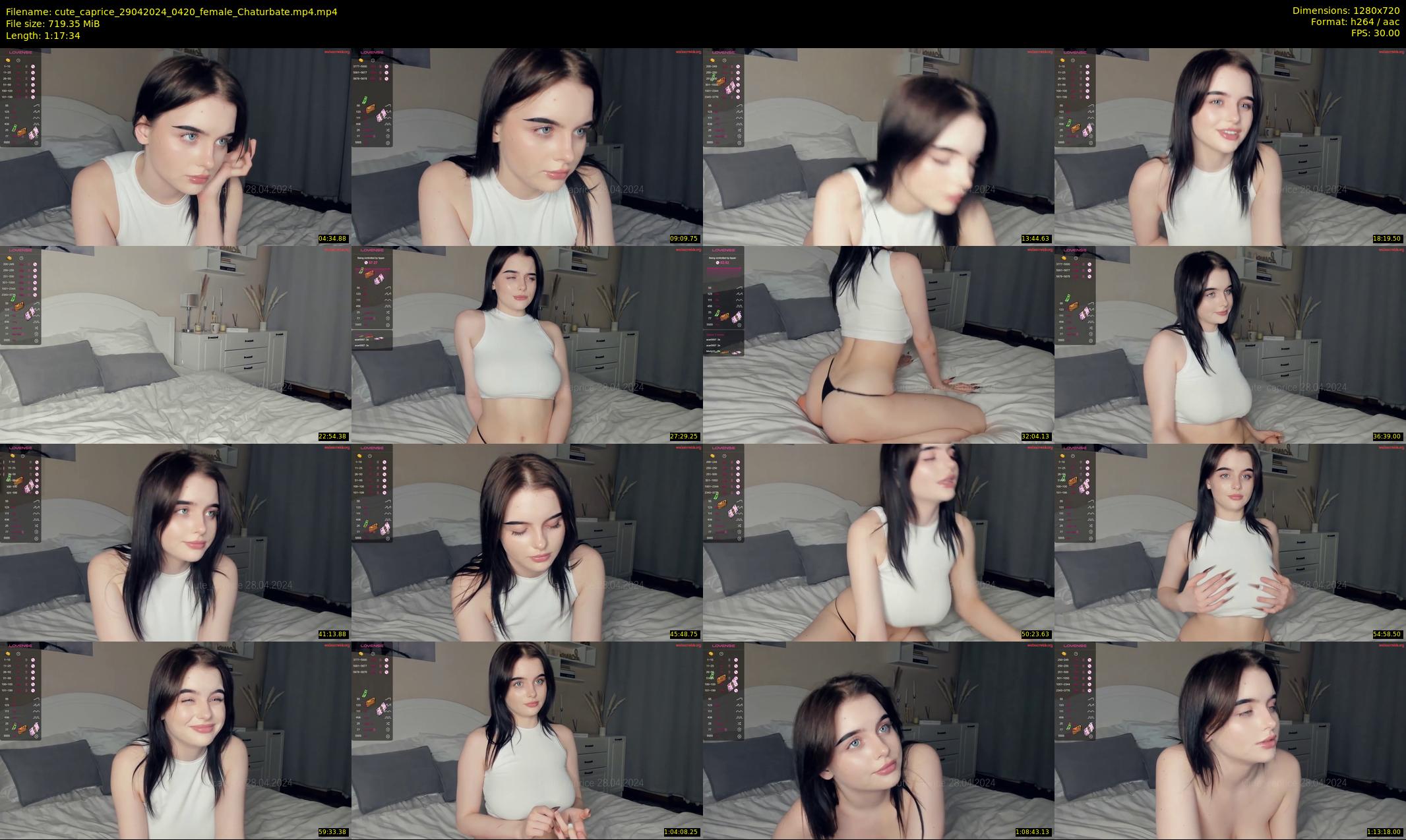 cute_caprice — 78 minute Chaturbate female cam show recording, 720p, Apr 29, 2024