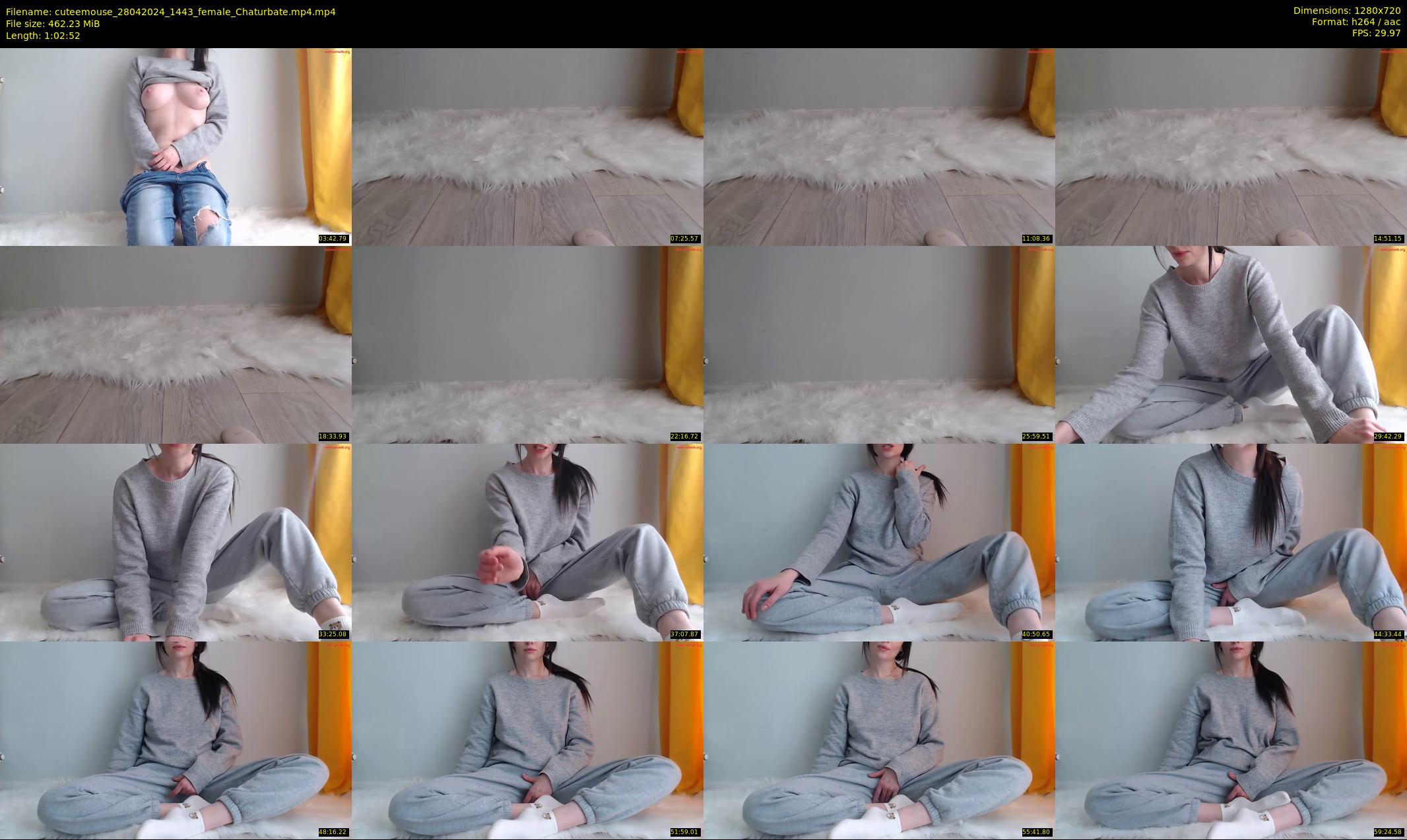 cuteemouse — 63 minute Chaturbate female cam show recording, 720p, Apr 28, 2024