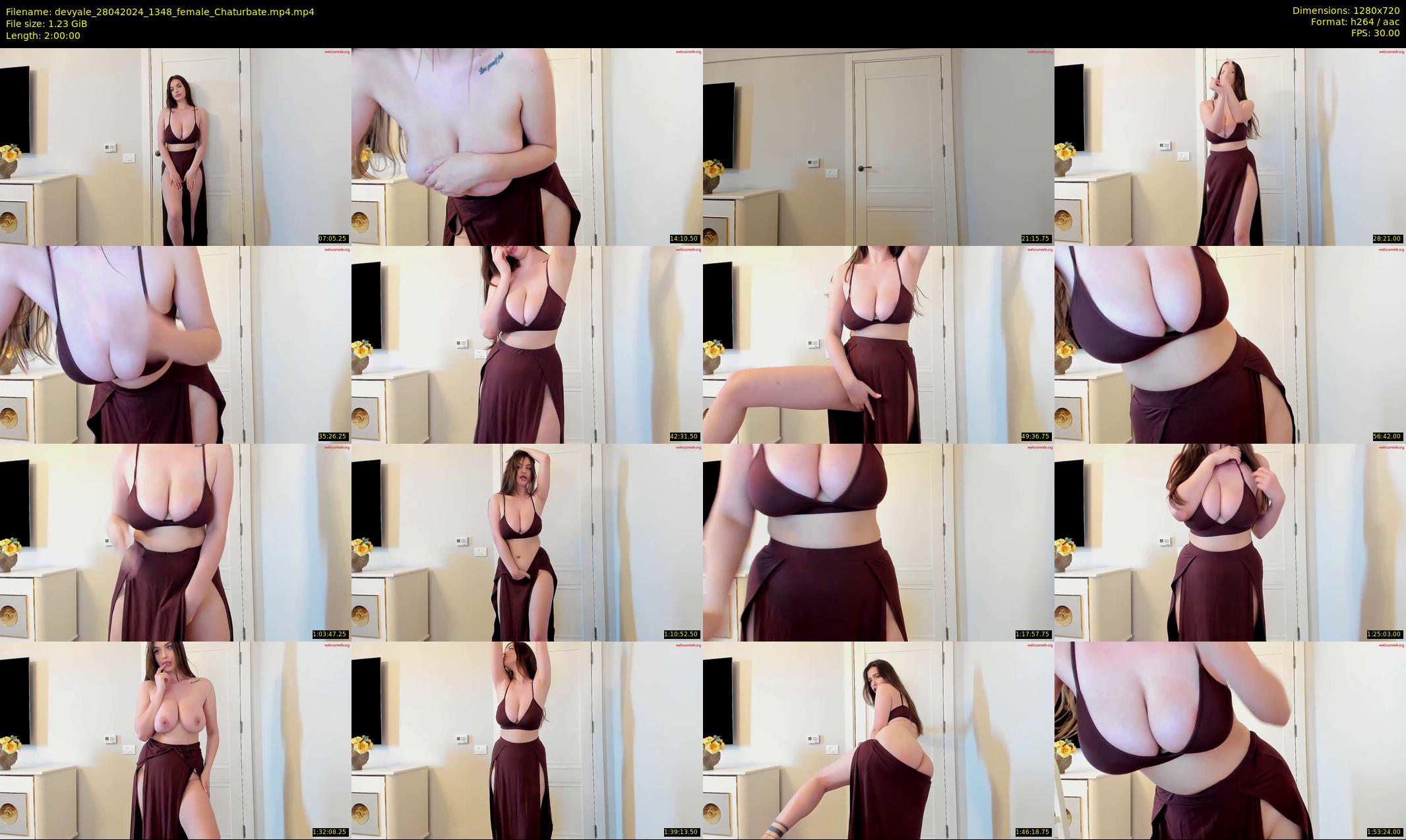 devyale — 120 minute Chaturbate female cam show recording, 720p, Apr 28, 2024