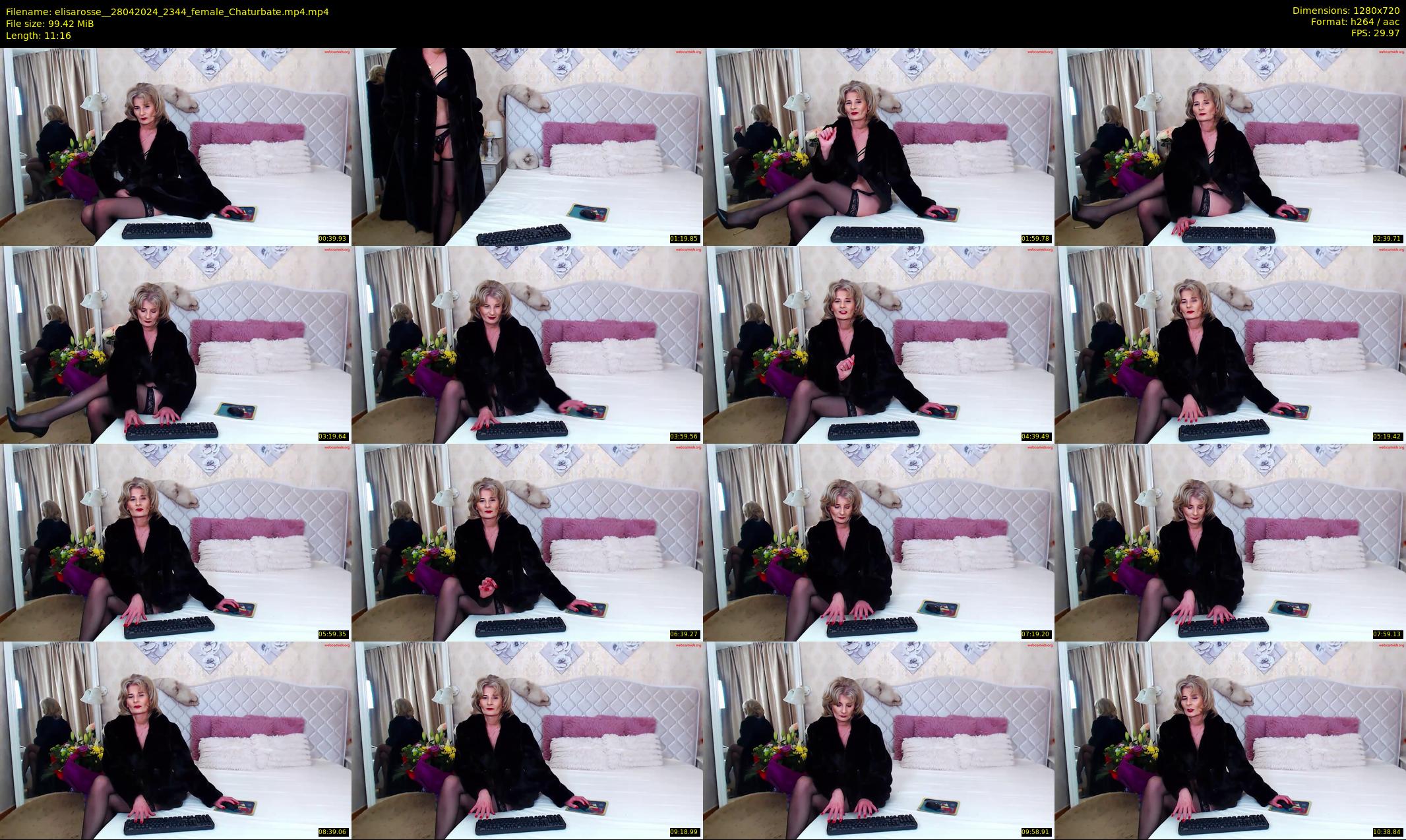 elisarosse_ — 12 minute Chaturbate female cam show recording, 720p, Apr 28, 2024