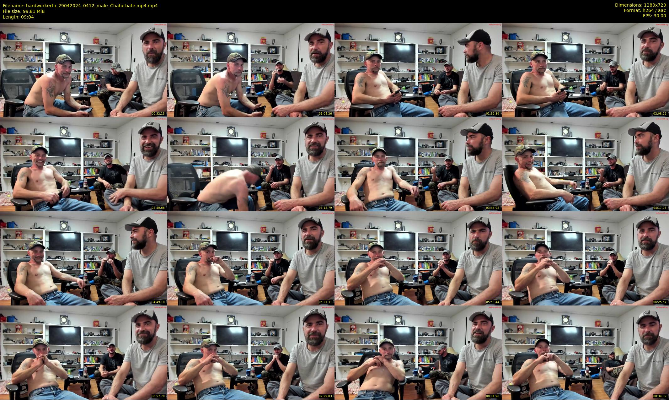 hardworkertn — 10 minute Chaturbate male cam show recording, 720p, Apr 29, 2024