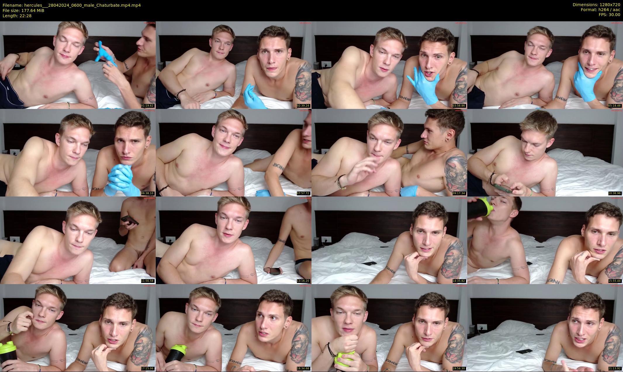 hercules__ — 23 minute Chaturbate male cam show recording, 720p, Apr 28, 2024