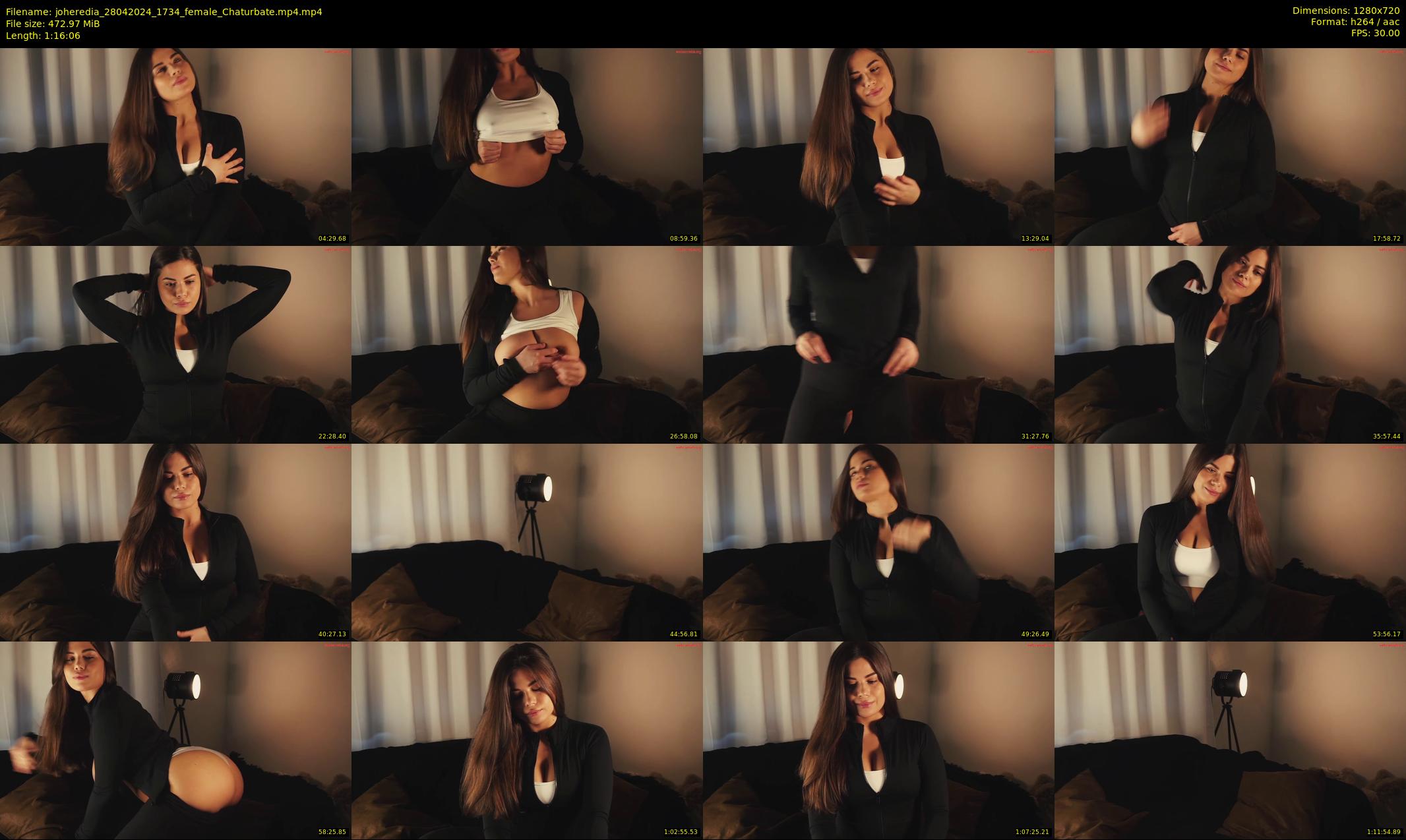 joheredia — 77 minute Chaturbate female cam show recording, 720p, Apr 28, 2024
