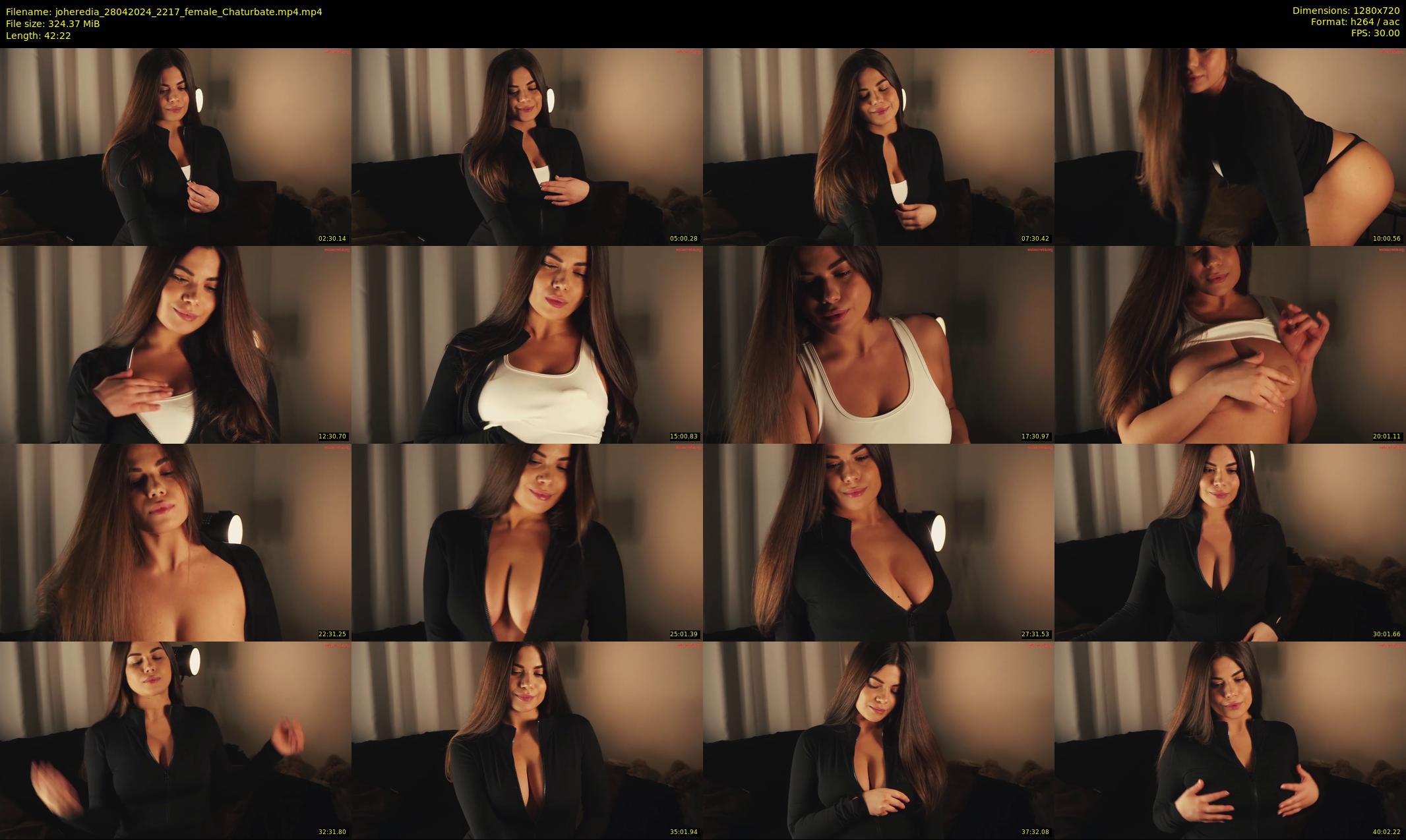 joheredia — 43 minute Chaturbate female cam show recording, 720p, Apr 28, 2024