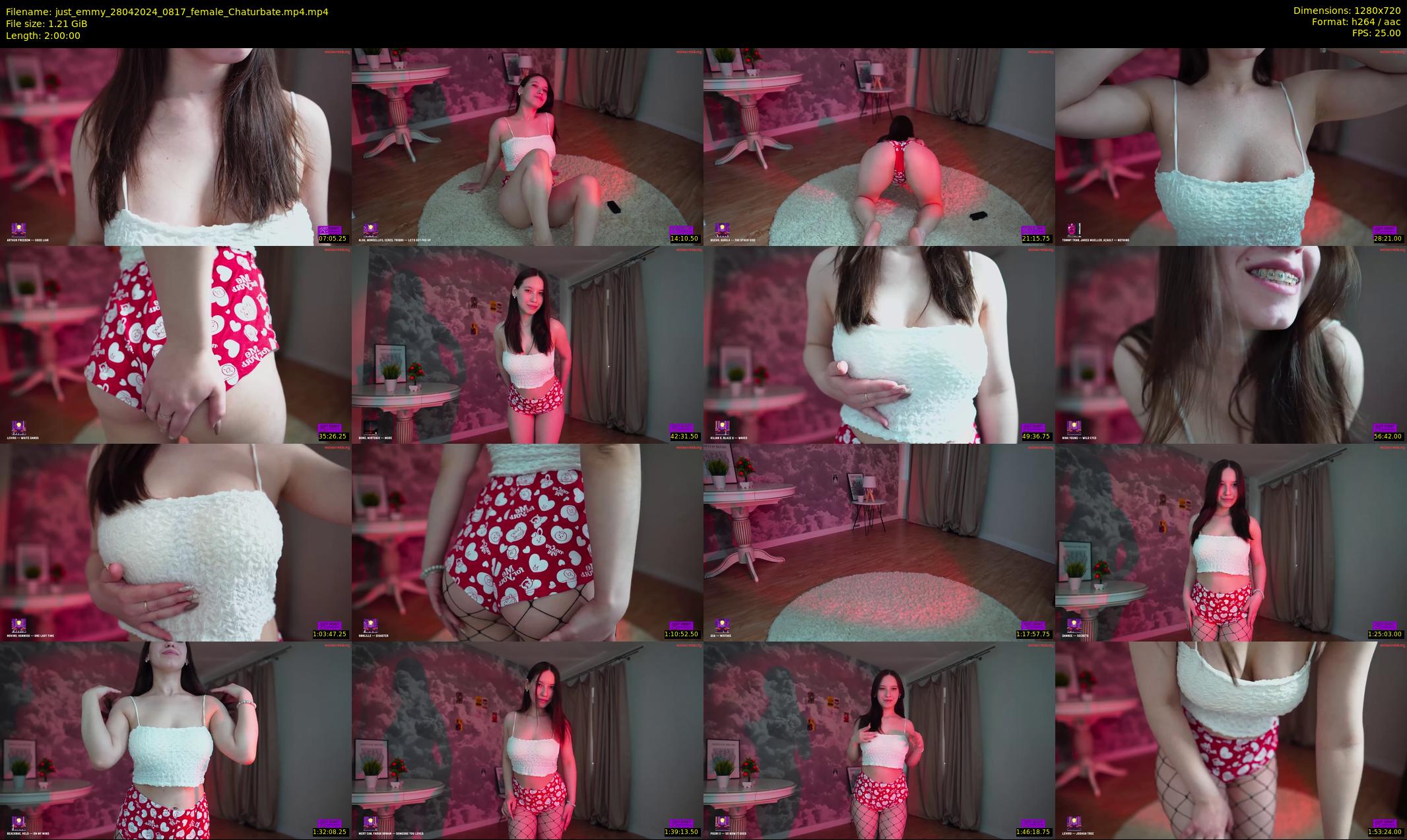 just_emmy — 120 minute Chaturbate female cam show recording, 720p, Apr 28, 2024