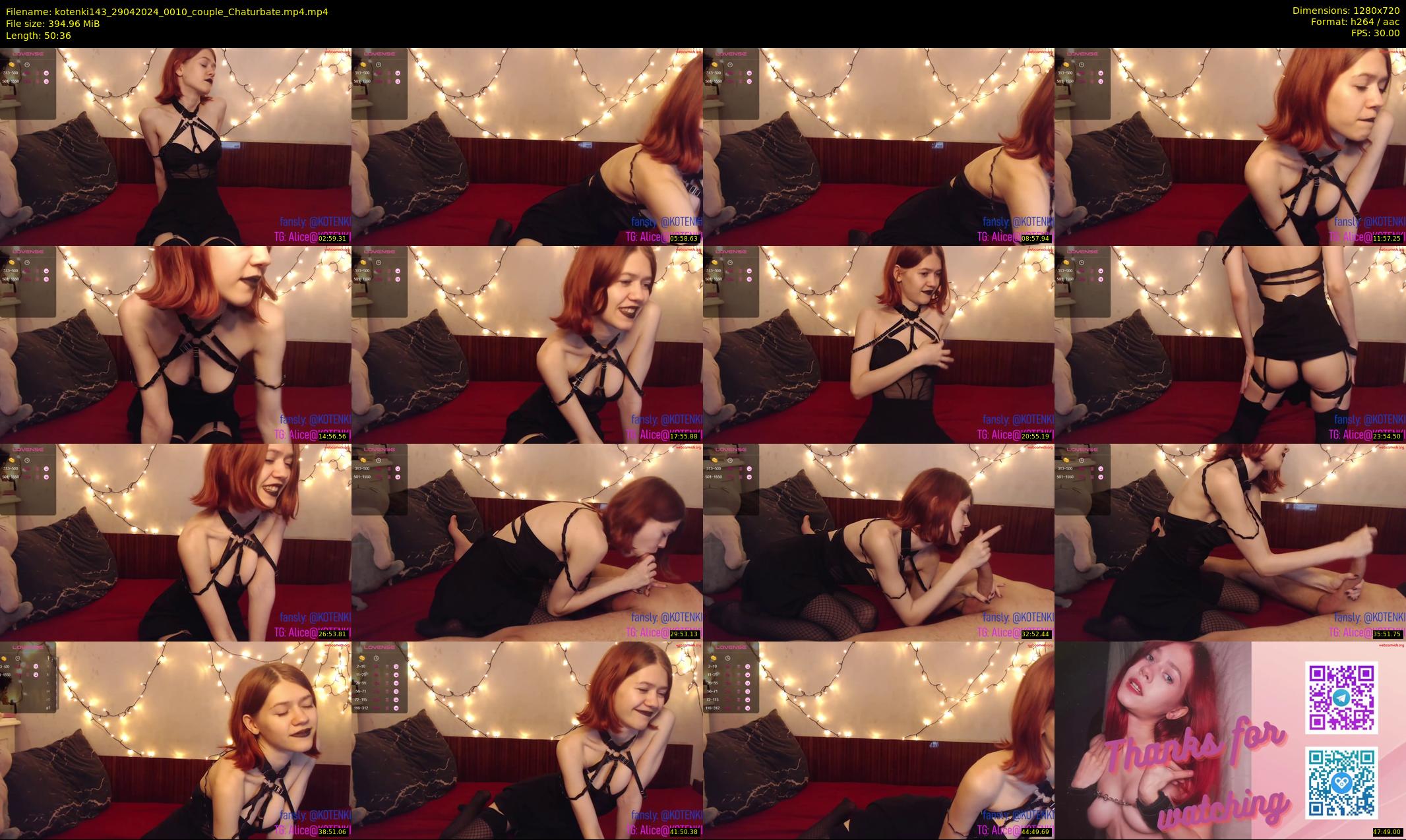 kotenki143 — 51 minute Chaturbate couple cam show recording, 720p, Apr 29, 2024