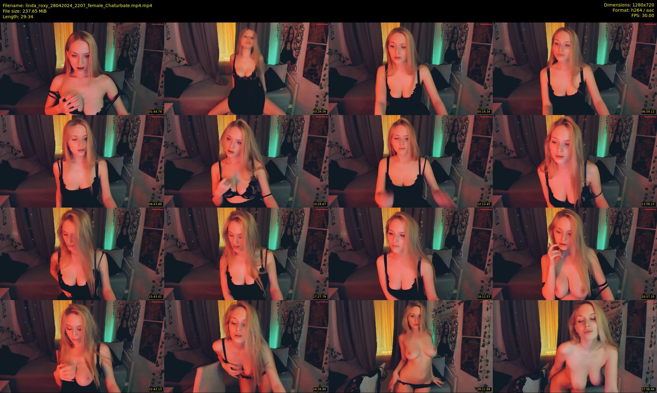 linda_roxy — 30 minute Chaturbate female cam show recording, 720p, Apr 28, 2024